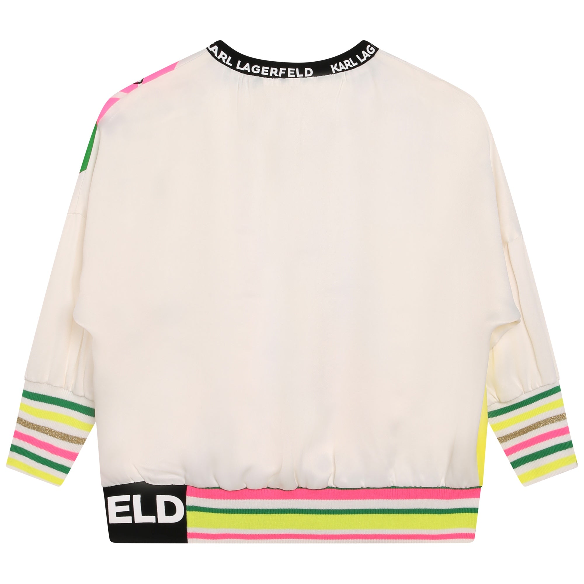 KARL LAGERFELD SWEAT TOP CHOUPETTE PRINT