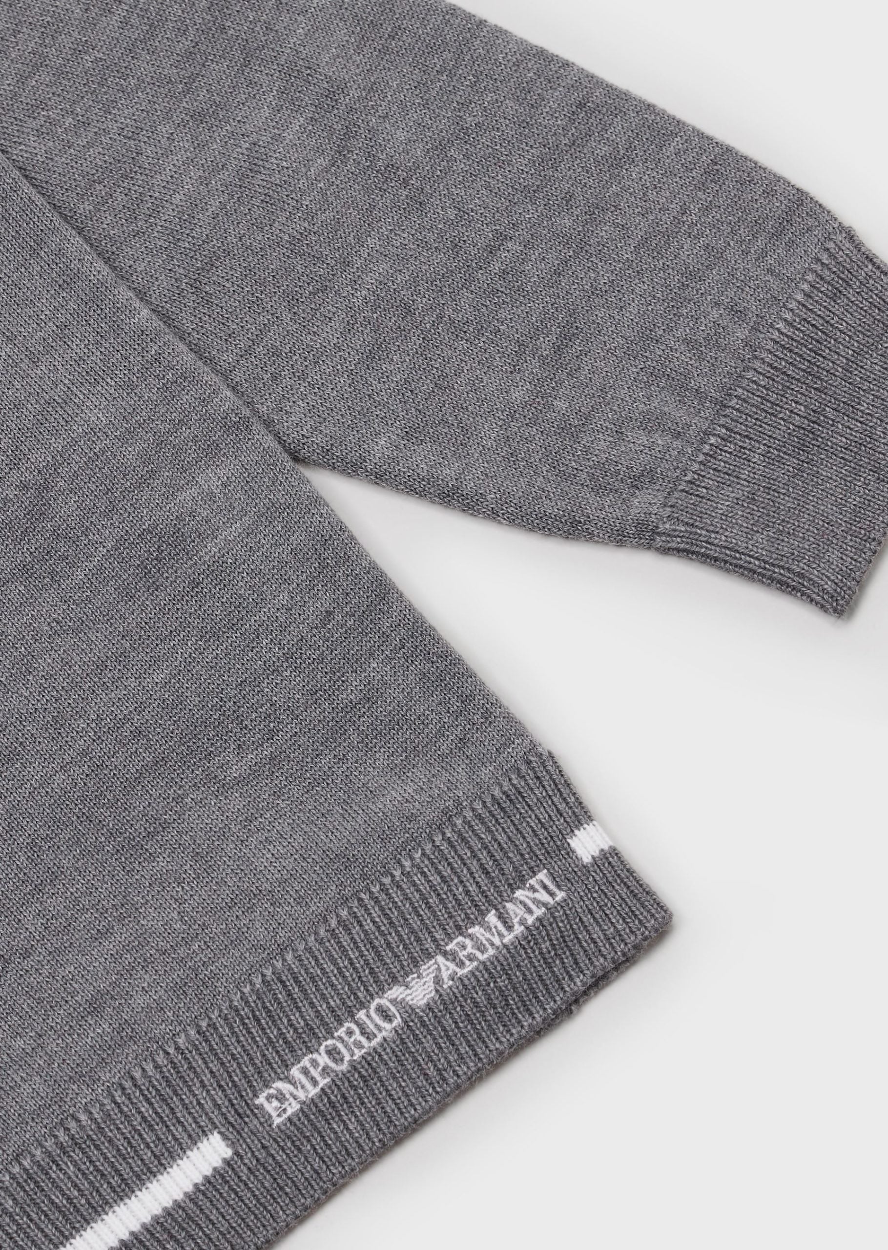 EMPORIO ARMANI Grey sweater