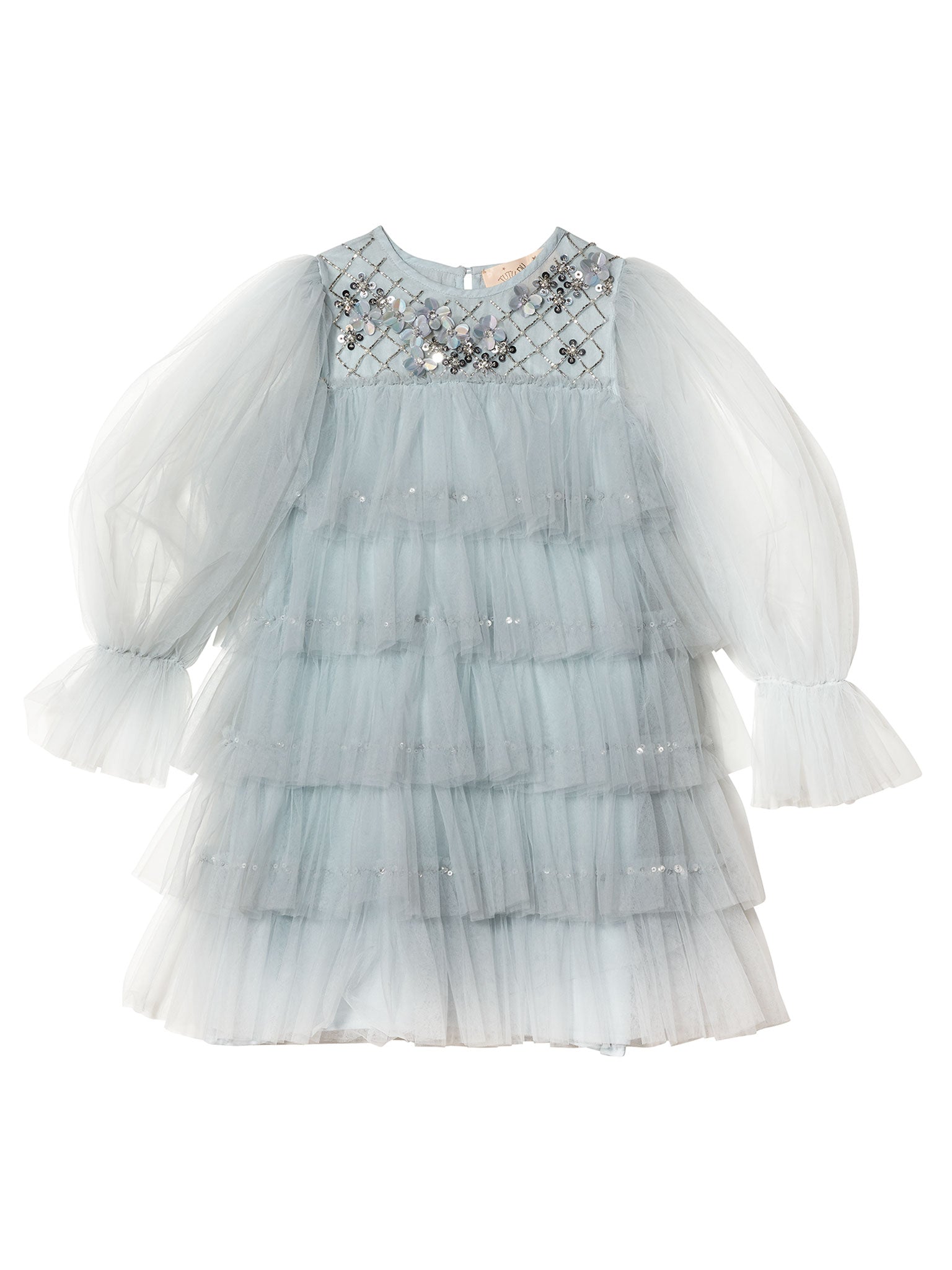 SNOWFALL TULLE DRESS