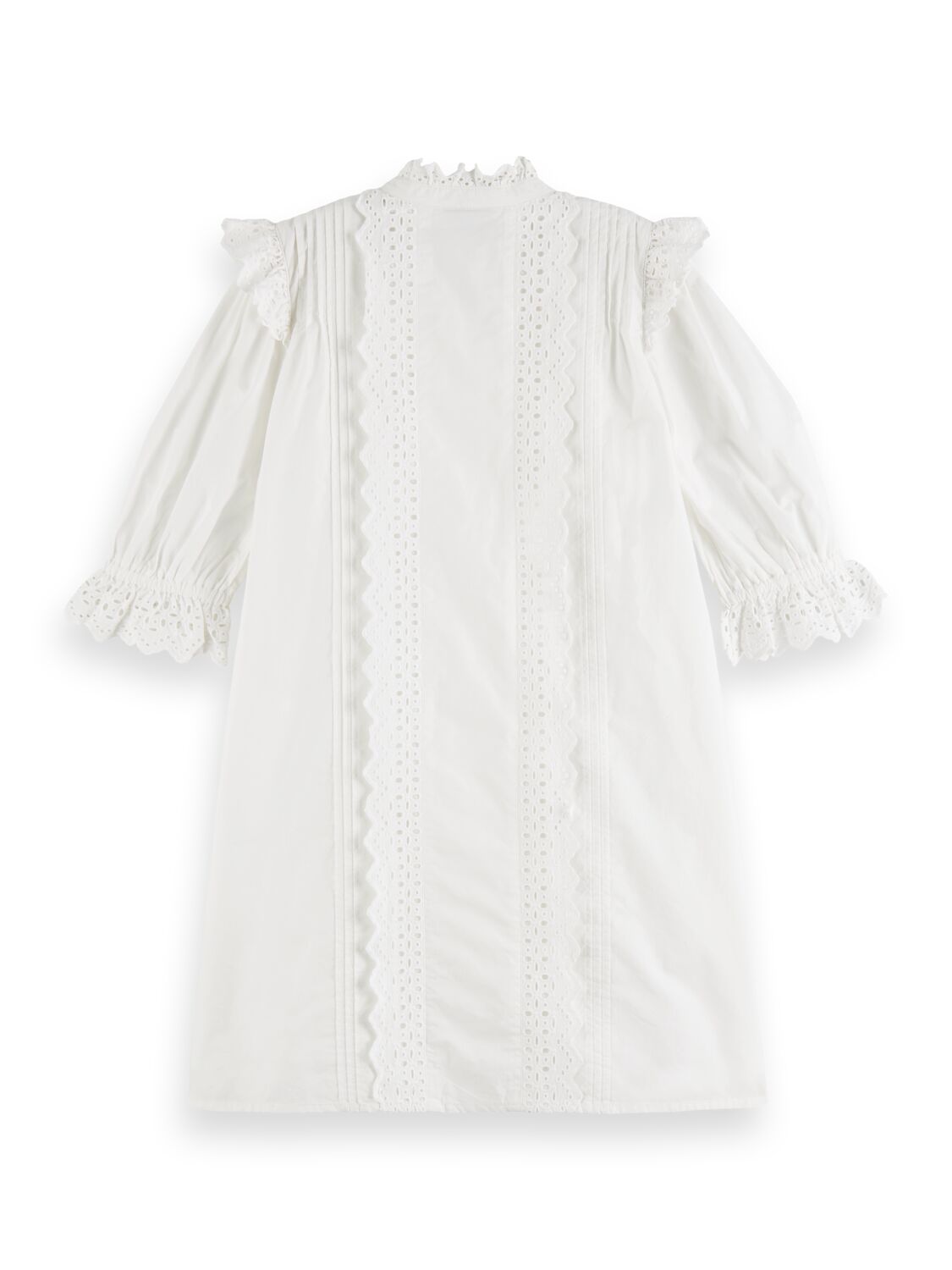 Broidery anglaise cotton mini
