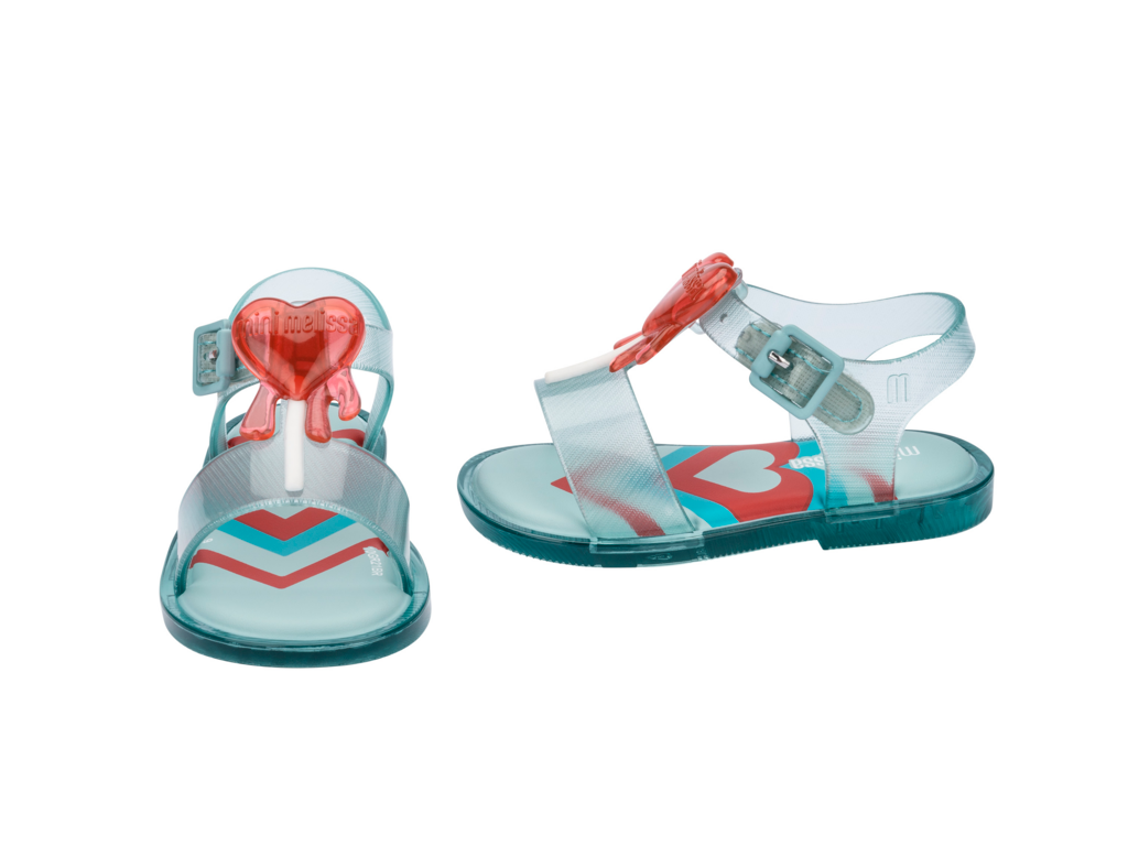Mini Melissa Mar Sandal Jelly Pop BB-Green Red