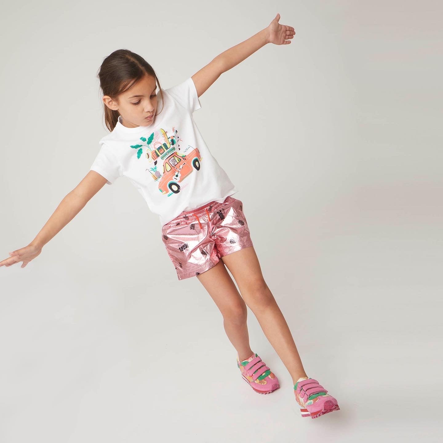 MARC JACOBS PINK GIRLS TEE-SHIRT