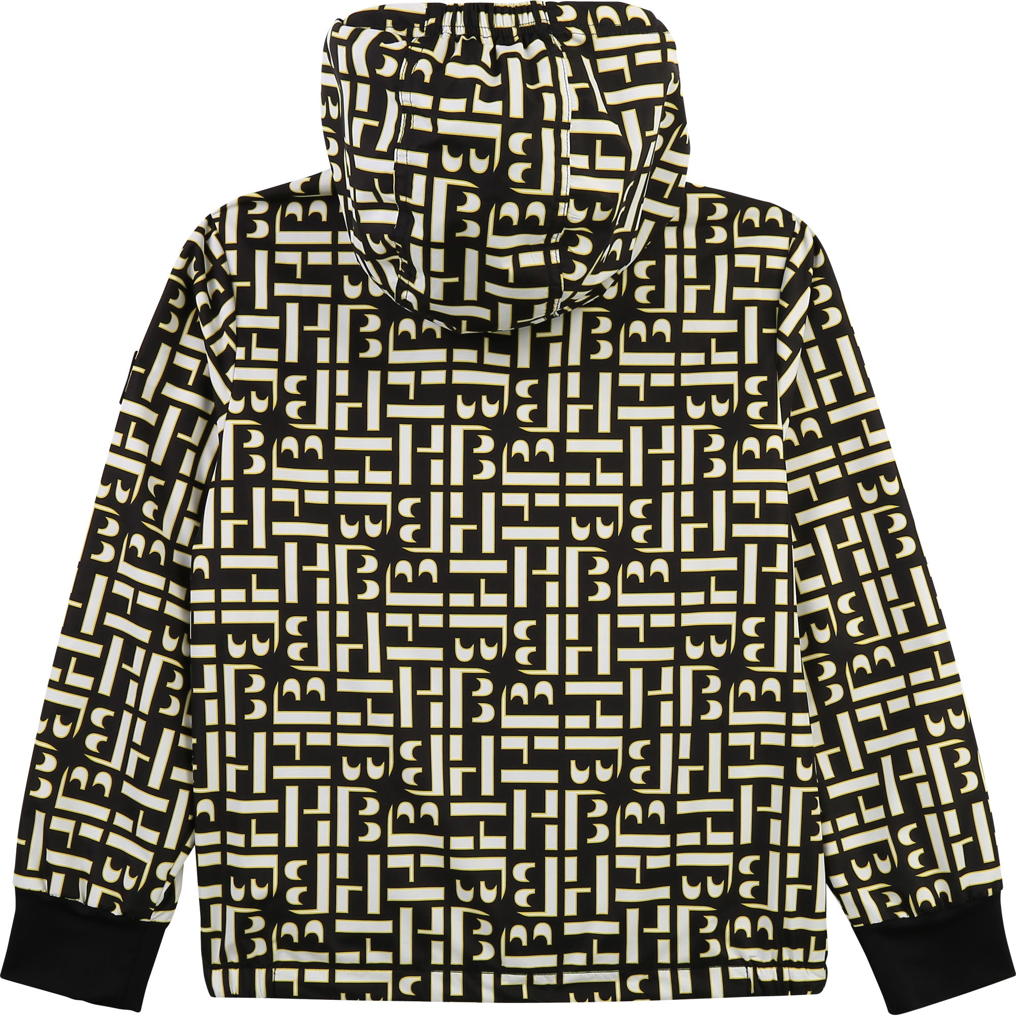 HUGO BOSS Black/Yellow Windbreaker Jacket
