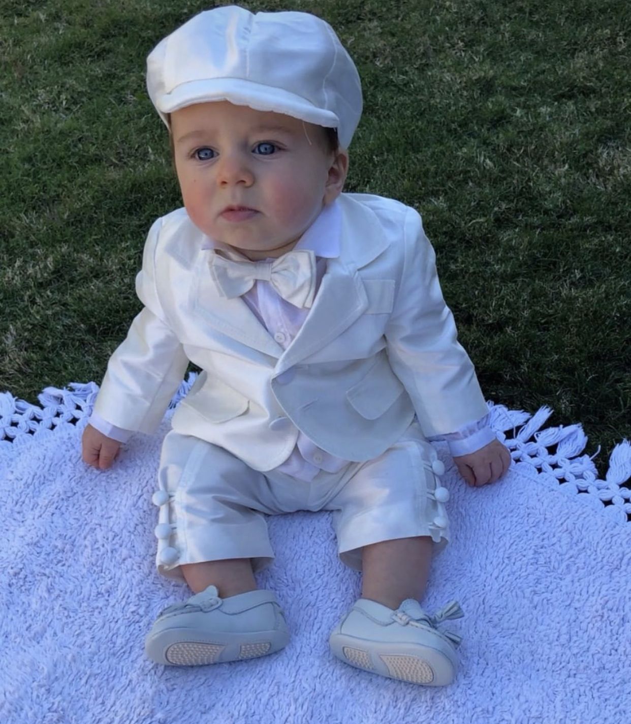 Custom 5 Piece Luxury Super Smooth Silk Suit