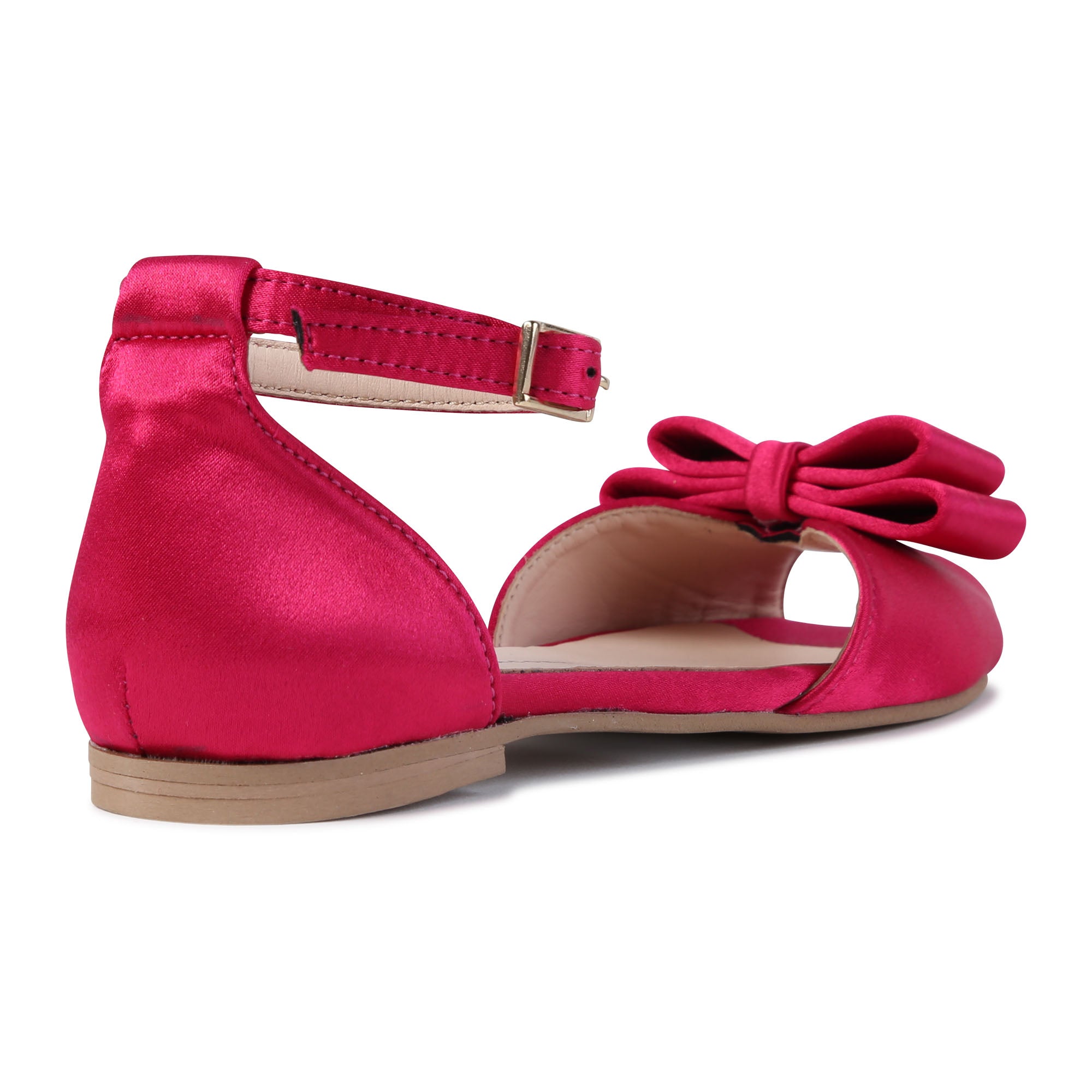Little Marc Jacobs Pink Satin Ballerinas