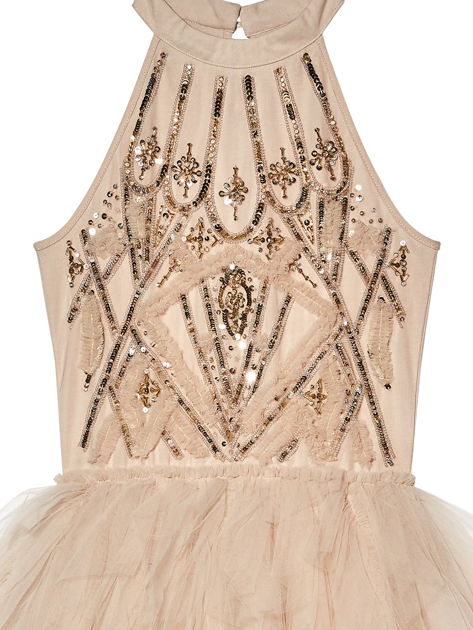 GOLDEN PEAK TUTU DRESS