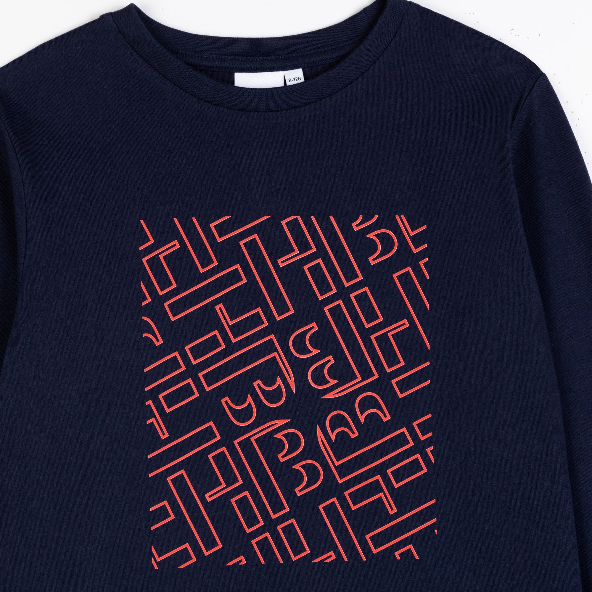 HUGO BOSS Navy Long Sleeve T-shirt
