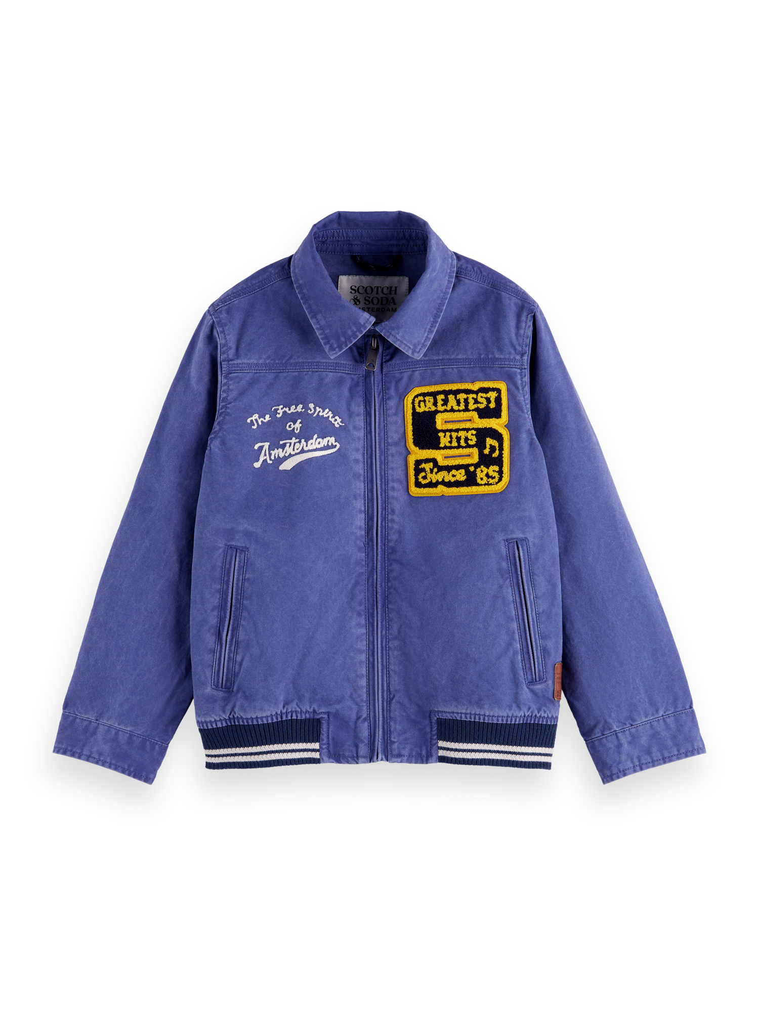 Kids - Varsity style aviator jacket
