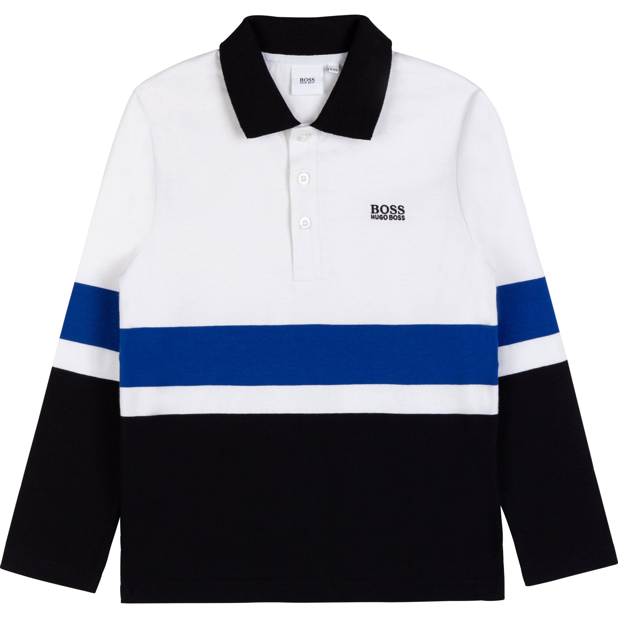 HUGO BOSS White/Black Polo