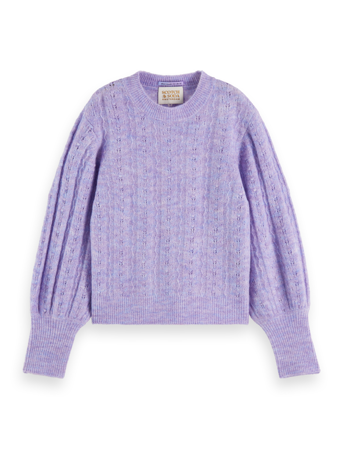 Kids - Knitted structured pullover