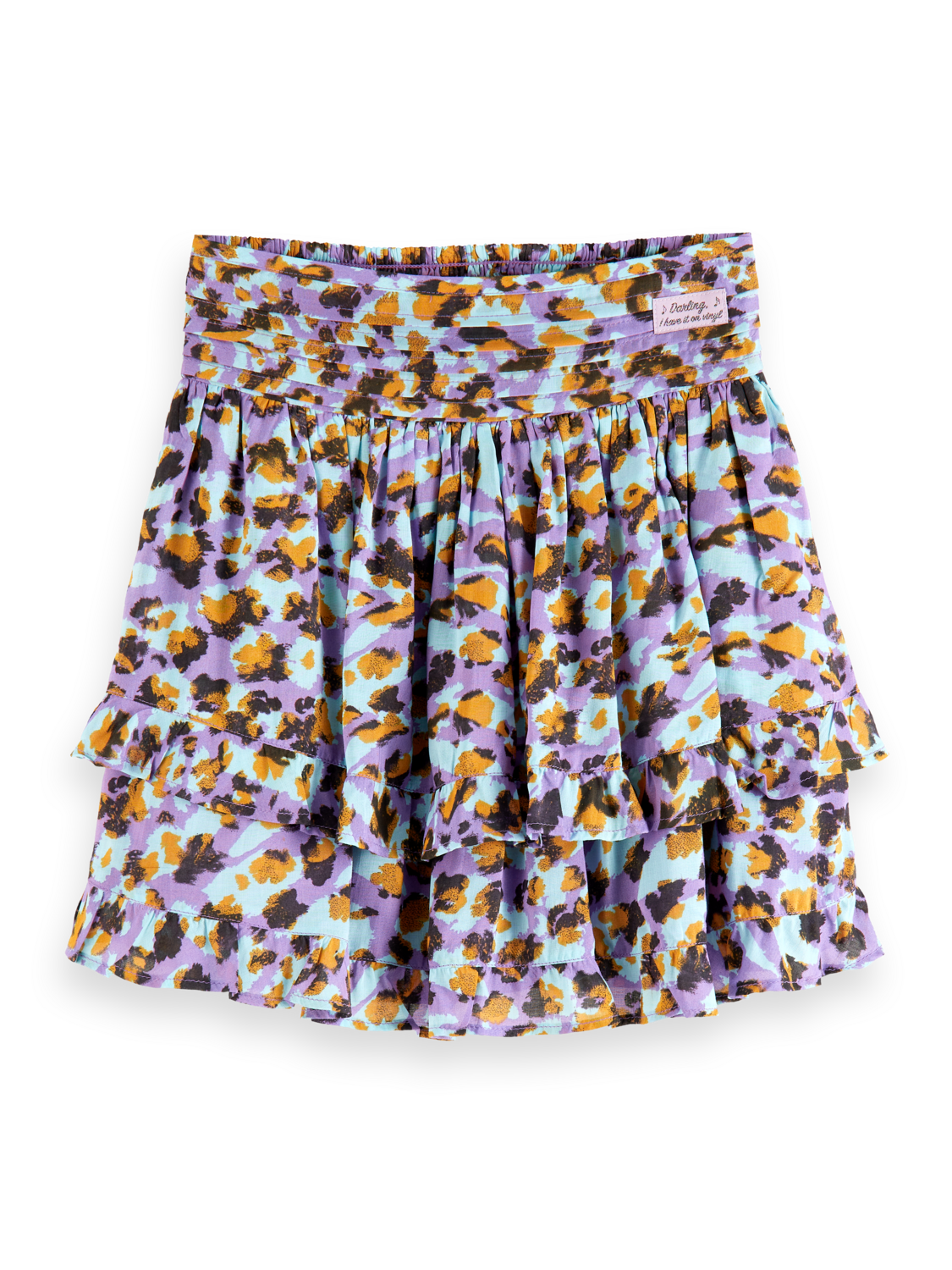 Kids - Tiered mini skirt