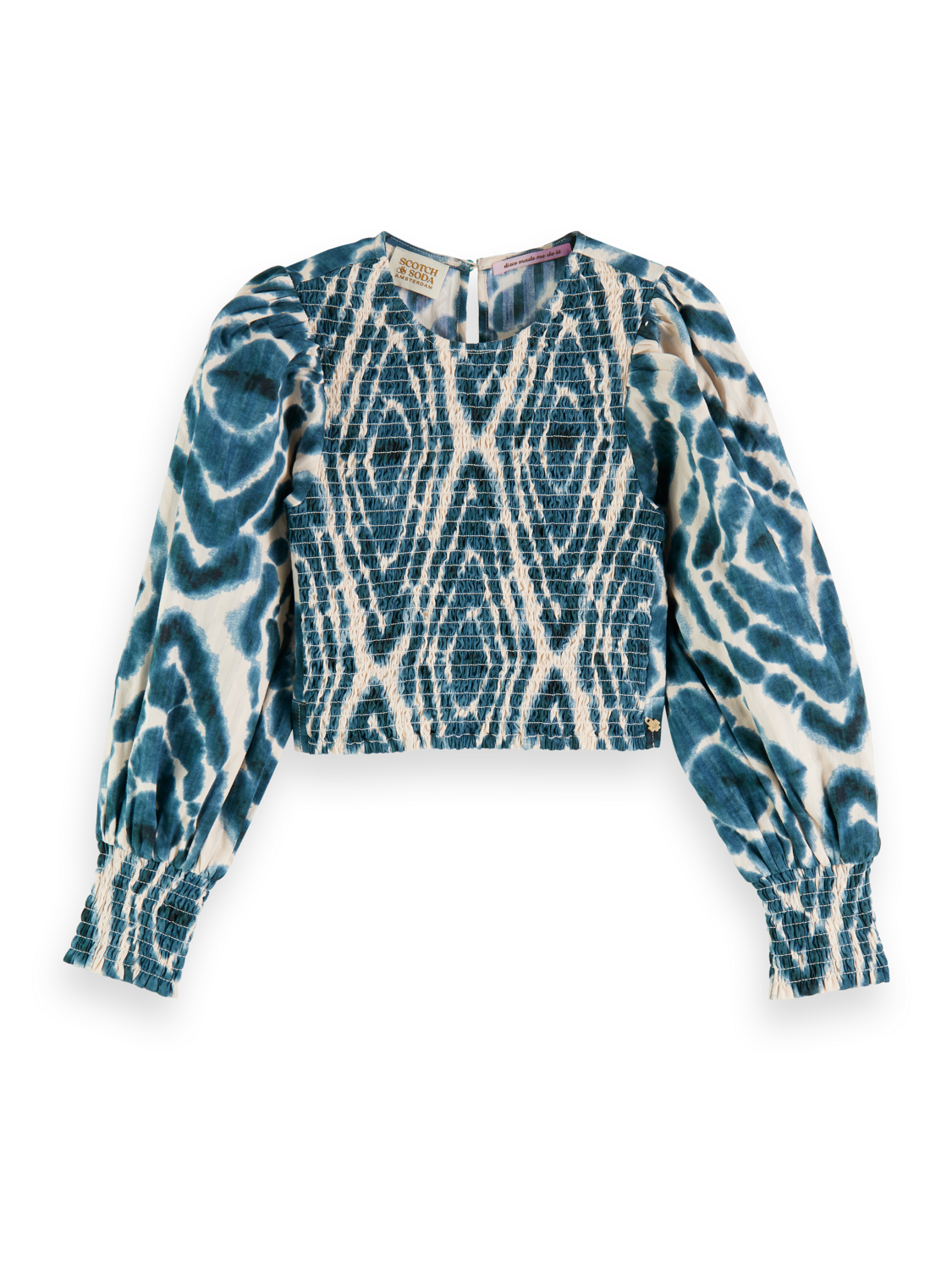 Kids - All-over printed long-sleeved top
