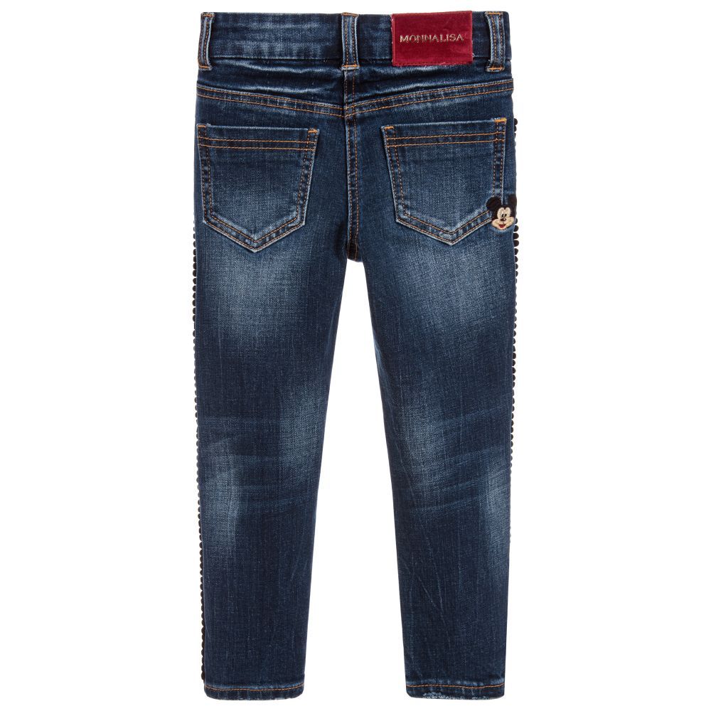 Monnalisa Mickey Mouse Jeans