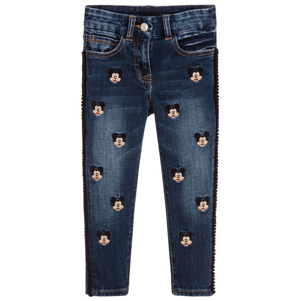 Monnalisa Mickey Mouse Jeans
