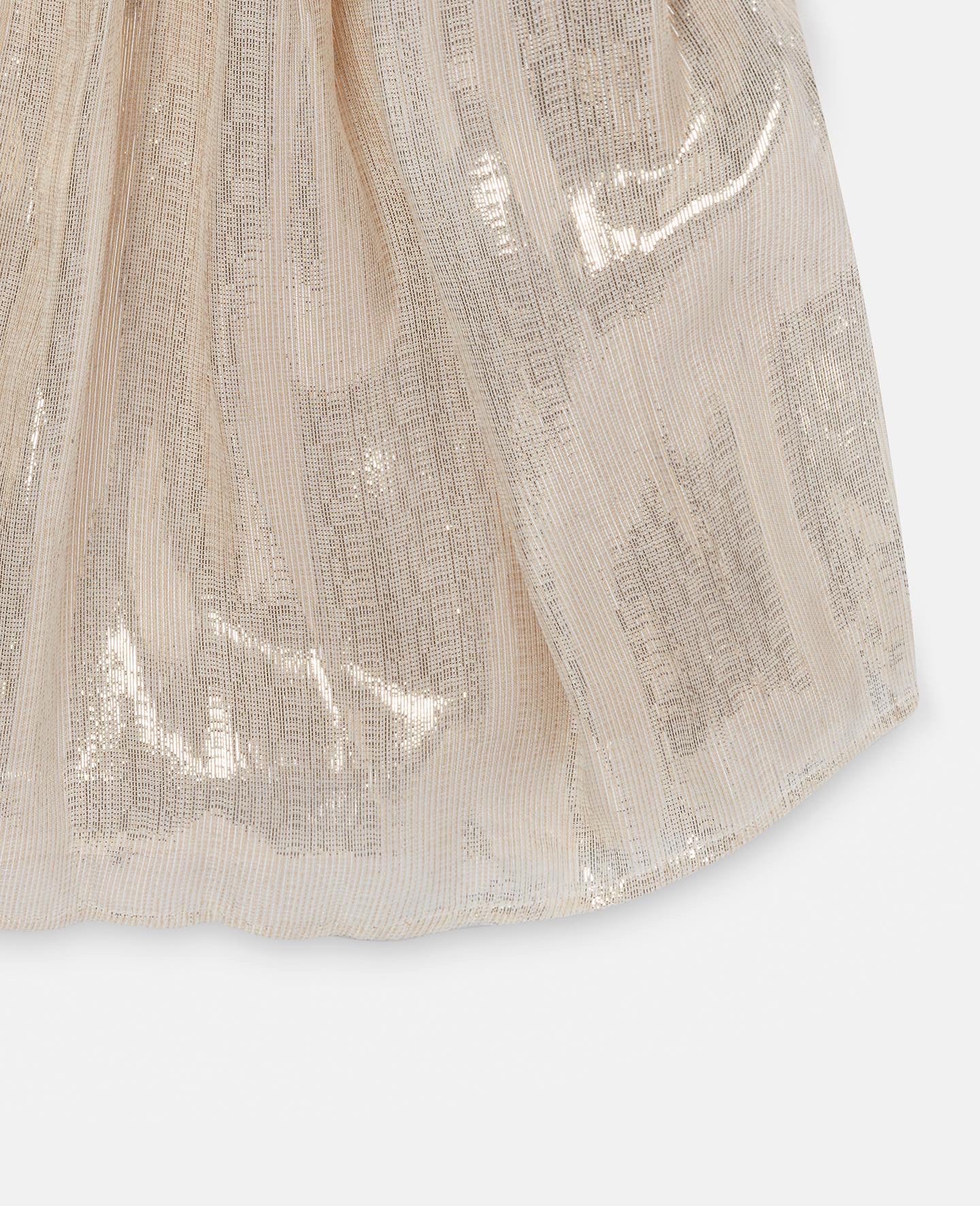 STELLA MCCARTNEY GOLD TODDLER DRESS