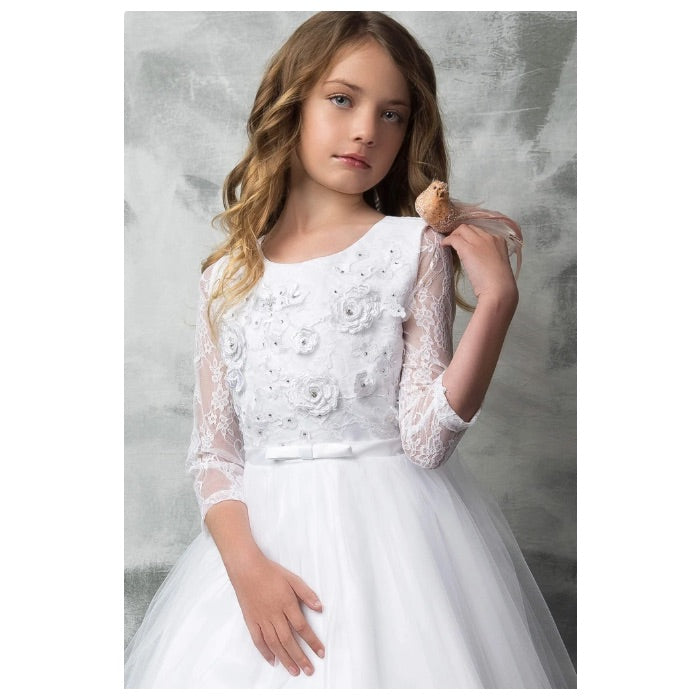 Danielle White Communion Dress