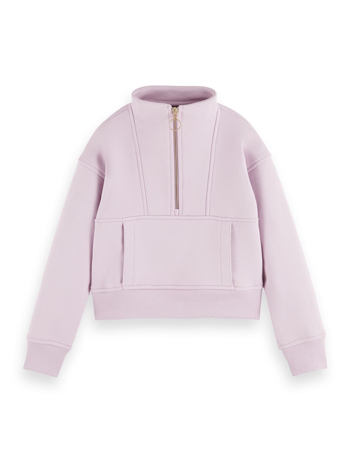 Half-zip sweatshirt in Organic