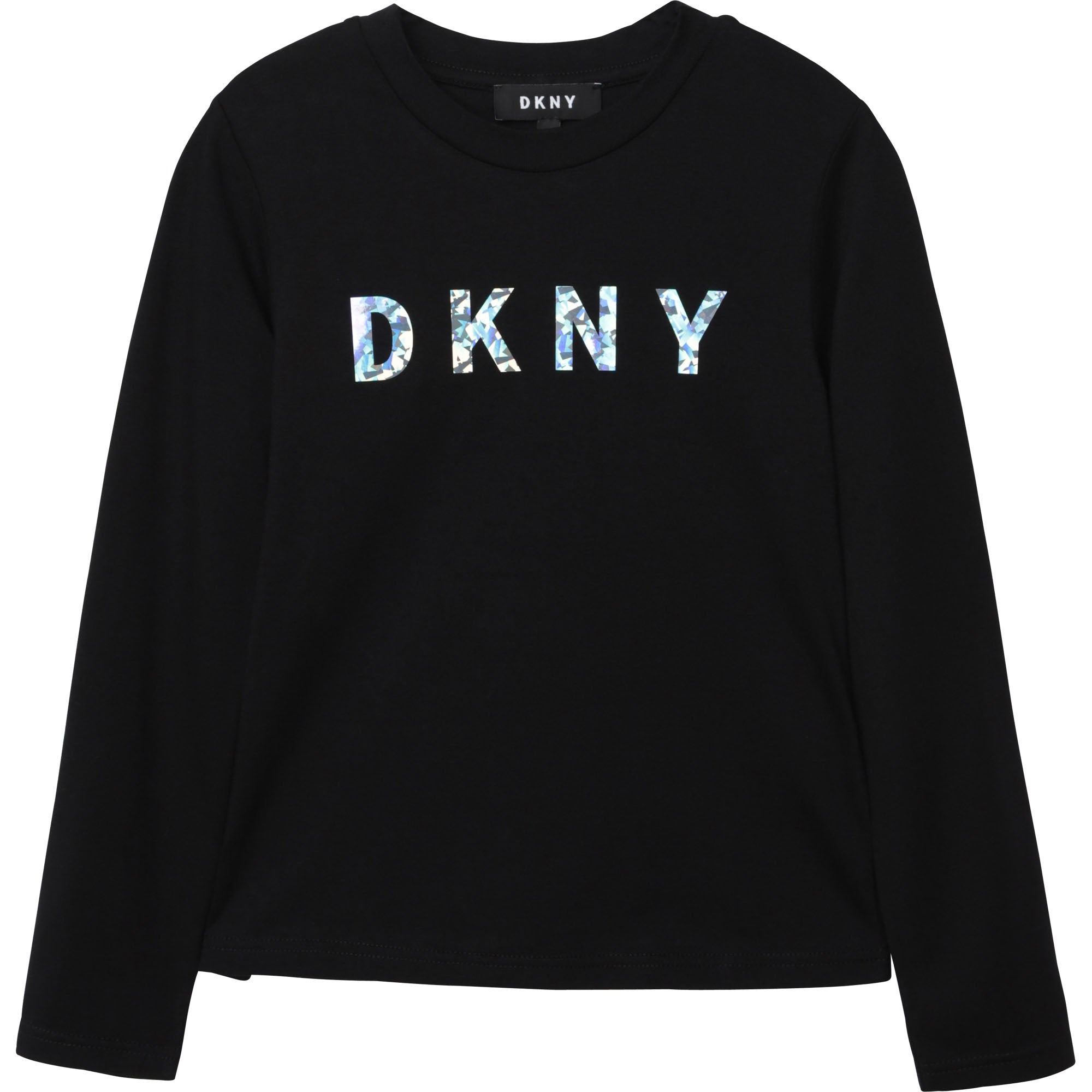 DKNY Black Long Sleeve Tee-Shirt