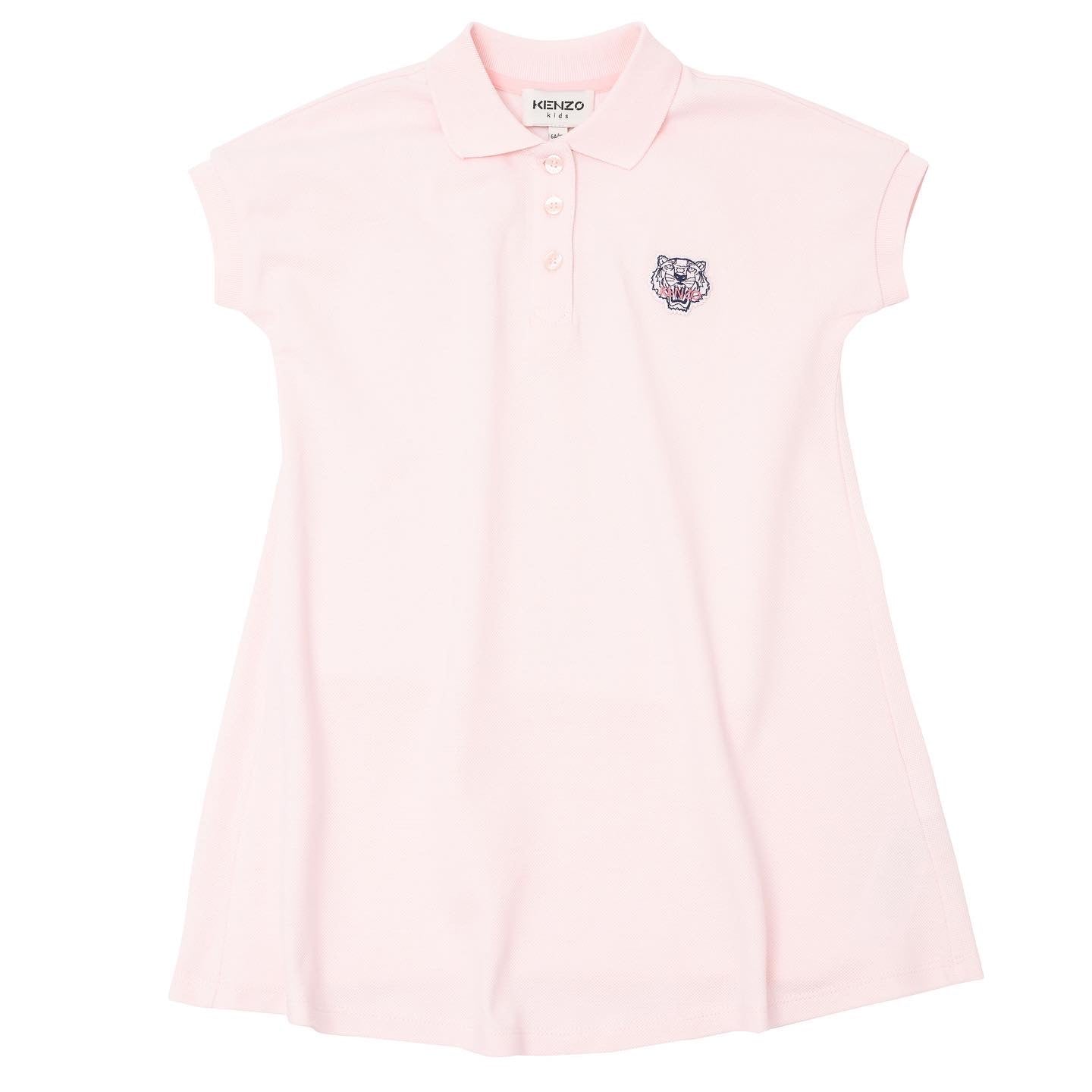 KENZO PALE PINK POLO DRESS