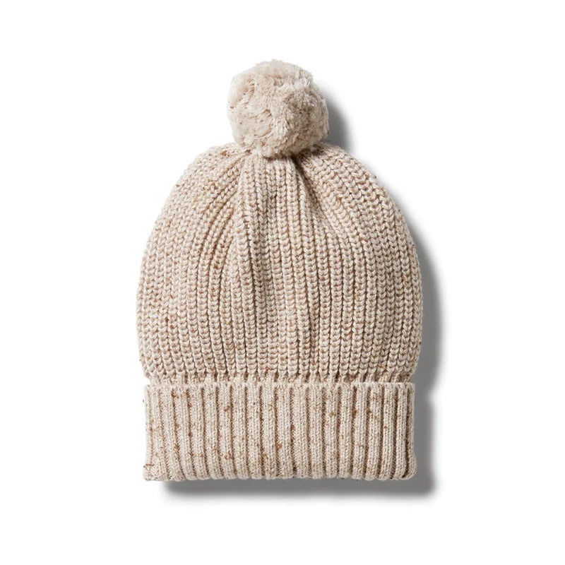 W&F Knitted Hat-Fleck
