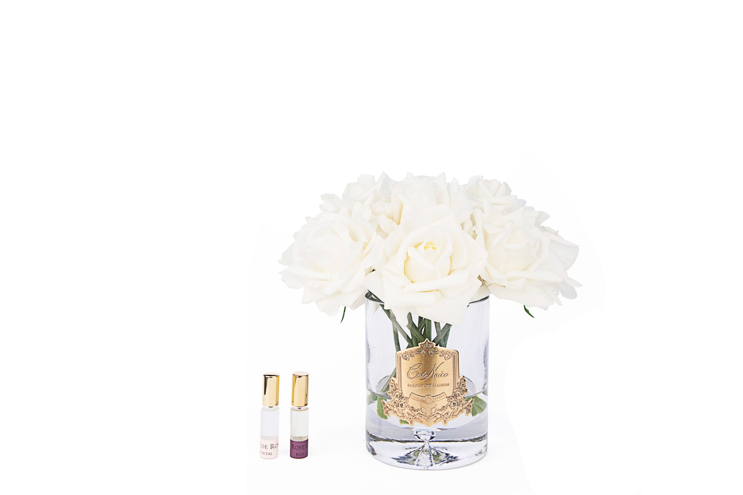 COTE NOIRE - LUXURY GRAND BOUQUET - GOLD BADGE - CHAMPAGNE - BURGUNDY BOX