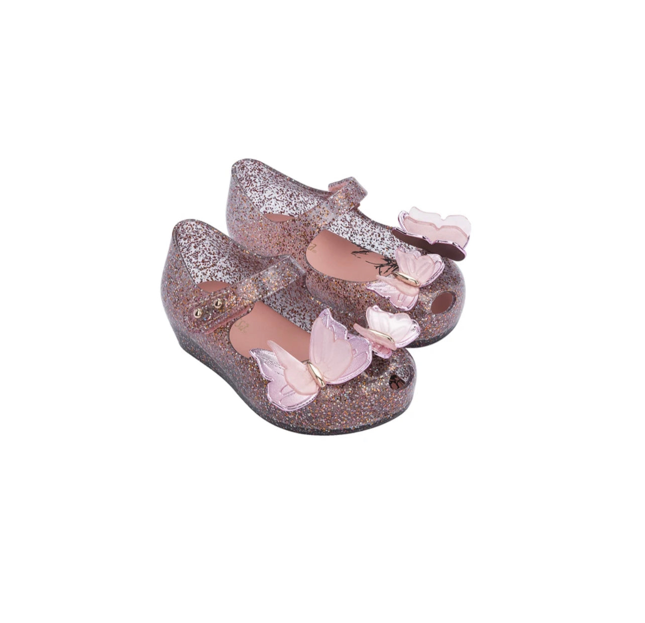 Mini Melissa Ultragirl Fly III - Pink Glitter