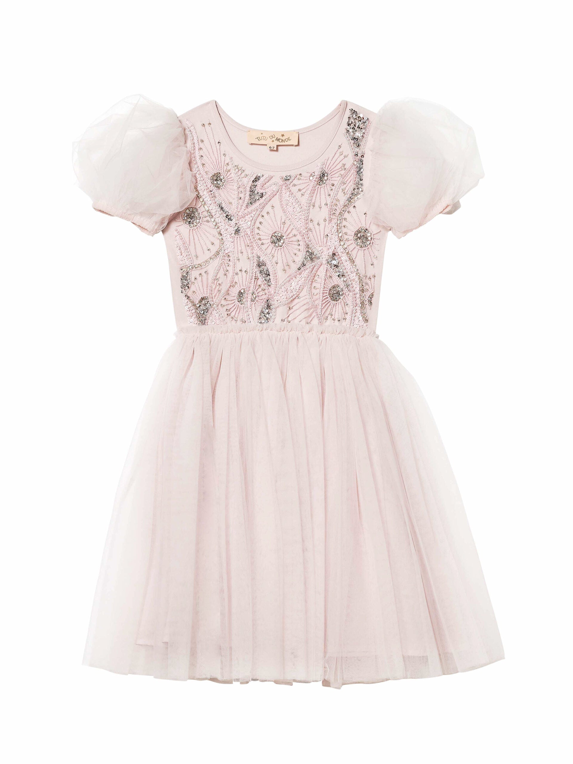 TUTU DU MONDE- Floweret Tutu Dress-Pink