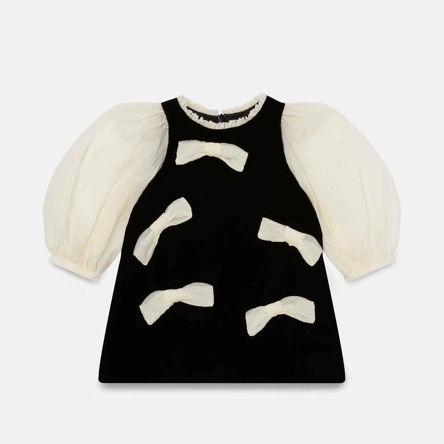 STELLA MCCARTNEY BLACK VELVET DRESS