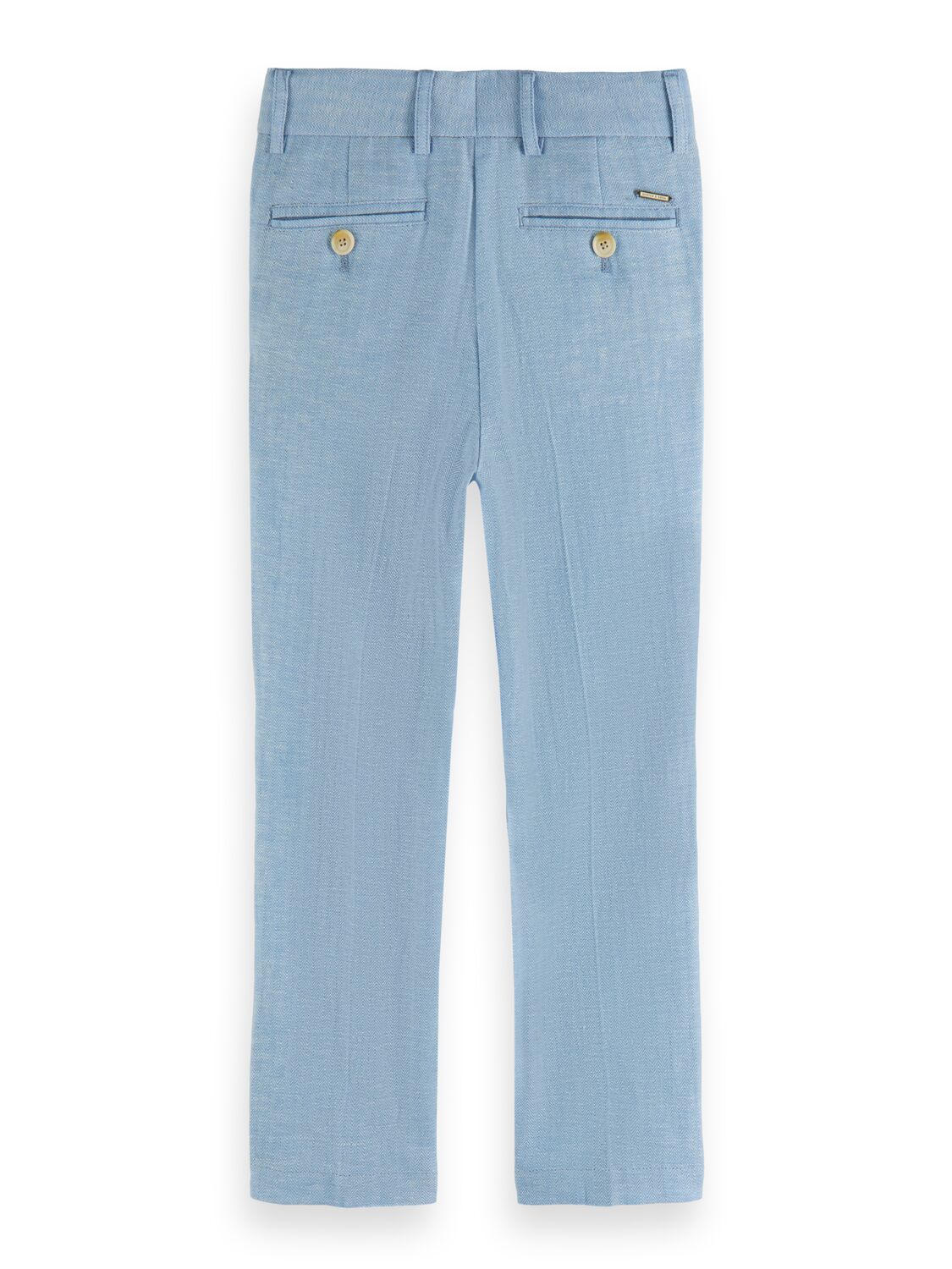 Loose tapered-fit Linen blend