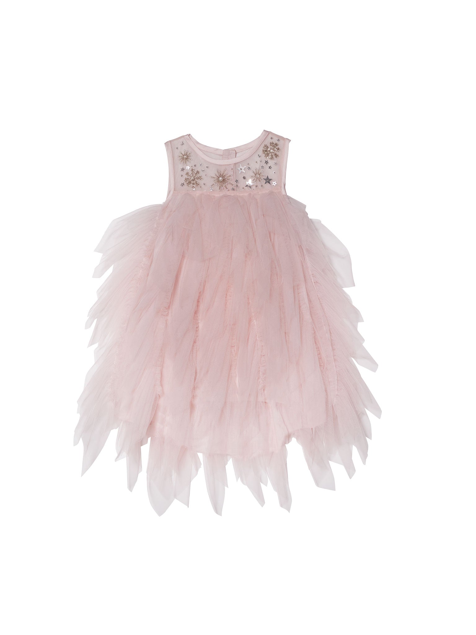 BEBE - STAR LIGHT TULLE DRESS