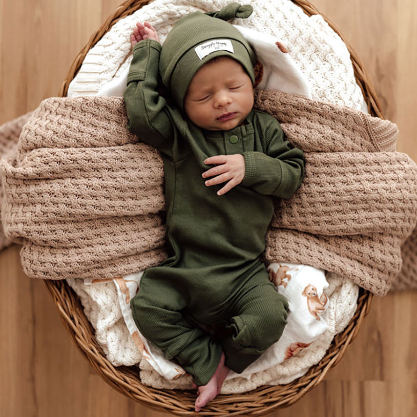Olive Growsuit