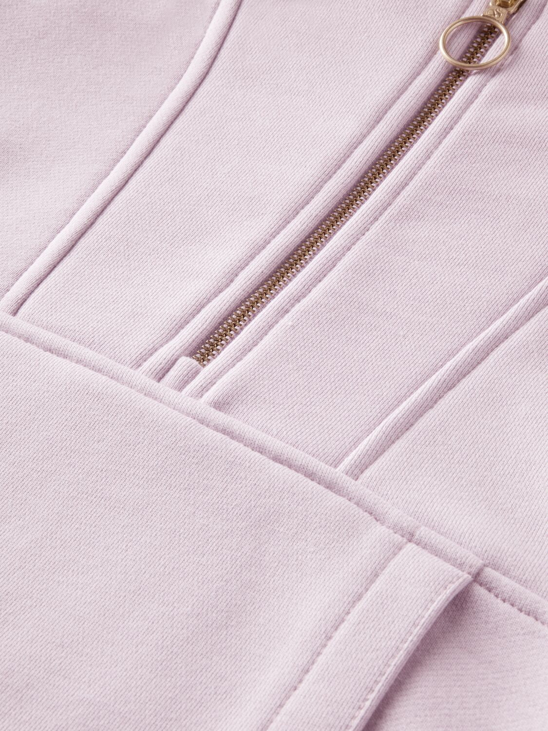 Half-zip sweatshirt in Organic