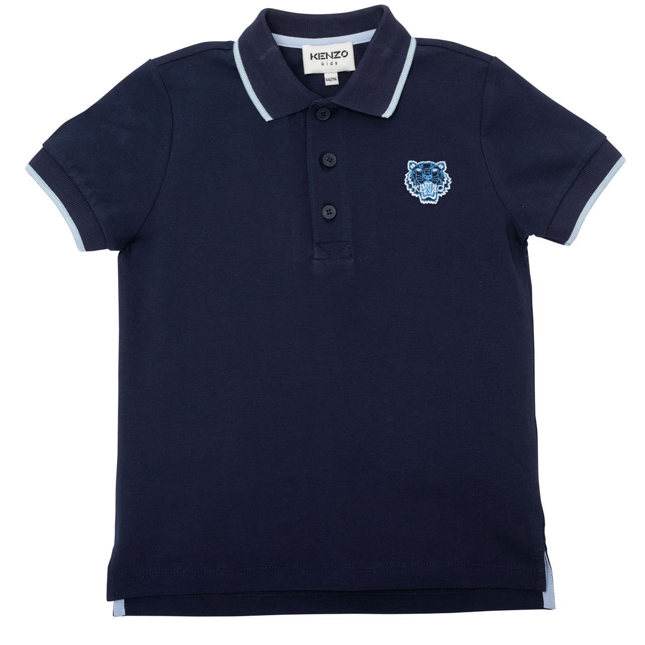 KENZO NAVY S/S POLO-TIGER CREST