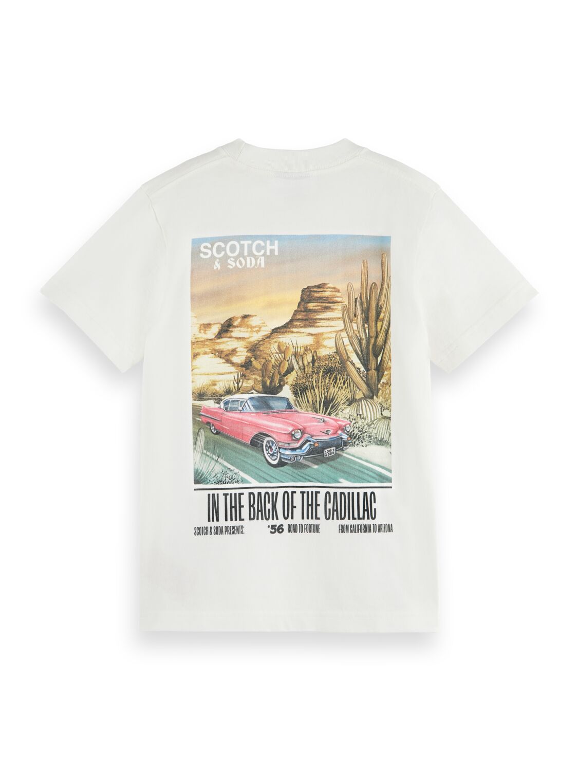 Relaxed-fit photo-print artwor