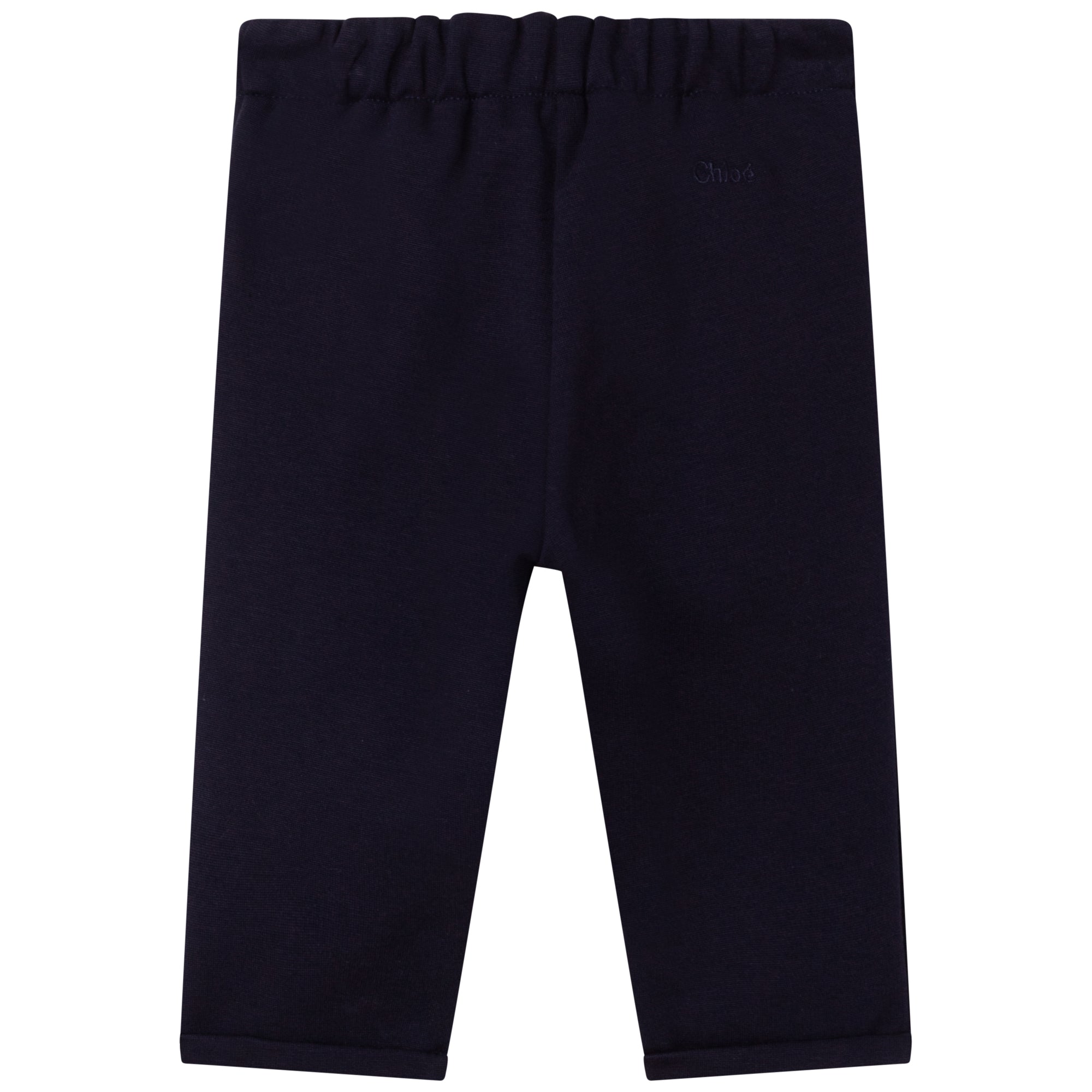 CHLOÉ NAVY TODDLER TROUSERS