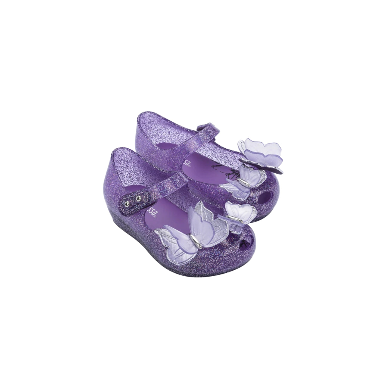 Mini Melissa Ultragirl Fly III - Purple Glitter