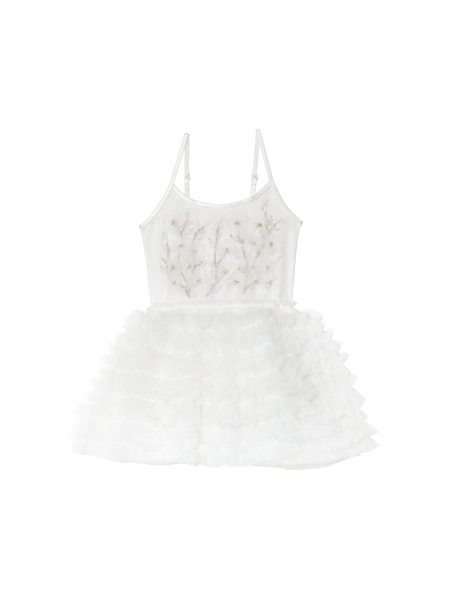 TUTU DU MONDE-Bébé Gemstone Tutu Dress-Milk
