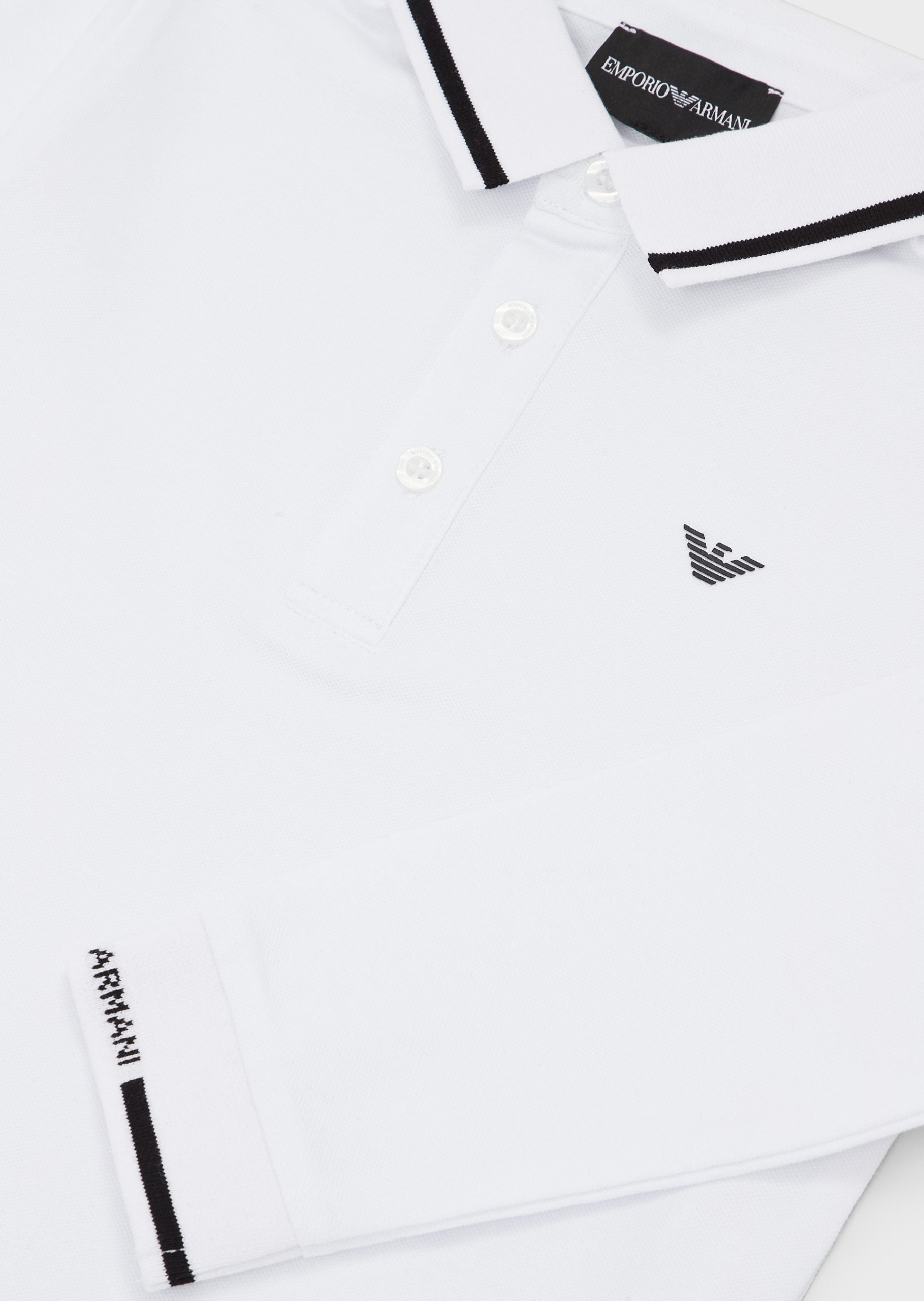 EMPORIO ARMANI White Polo