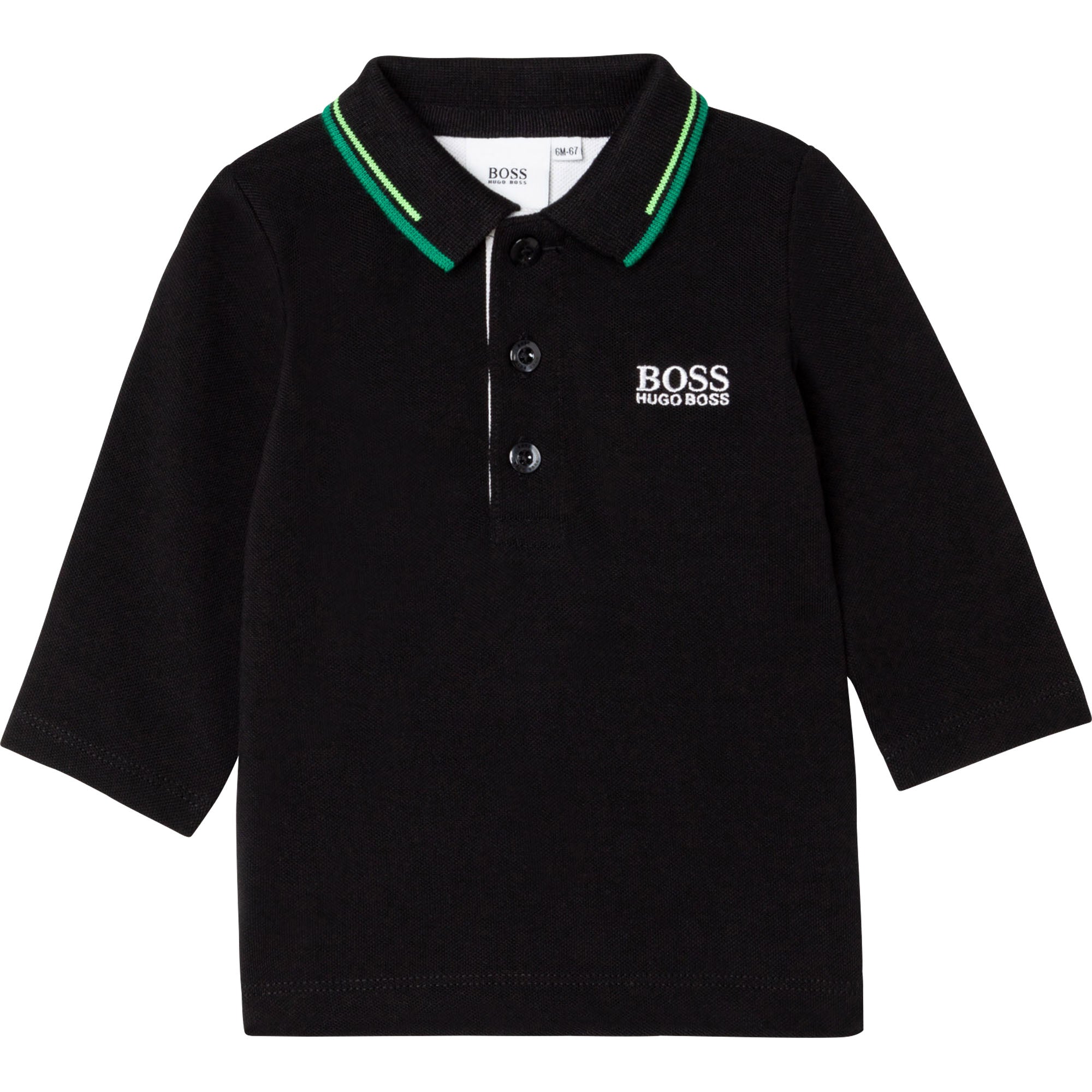HUGO BOSS Black Toddler Polo Shirt