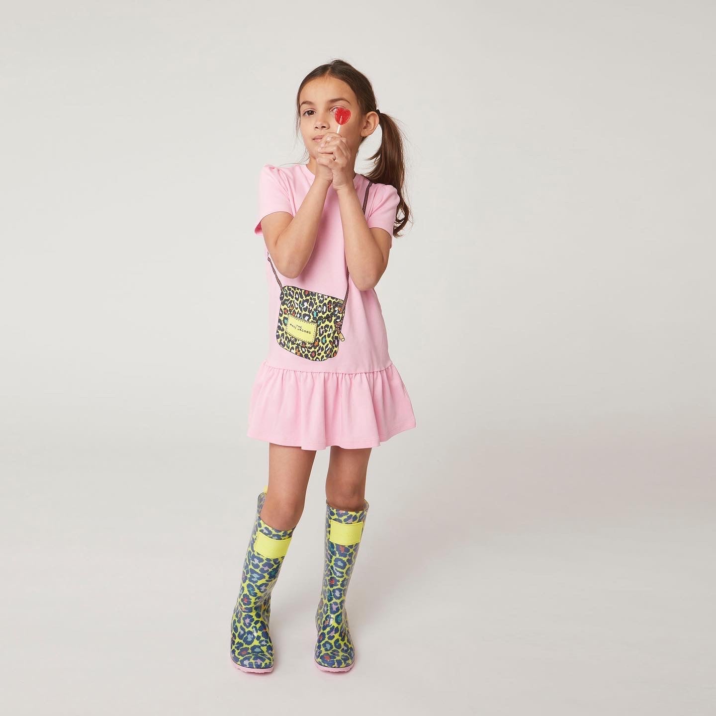 THE MARC JACOBS YELLOW LEOPARD WELLIES