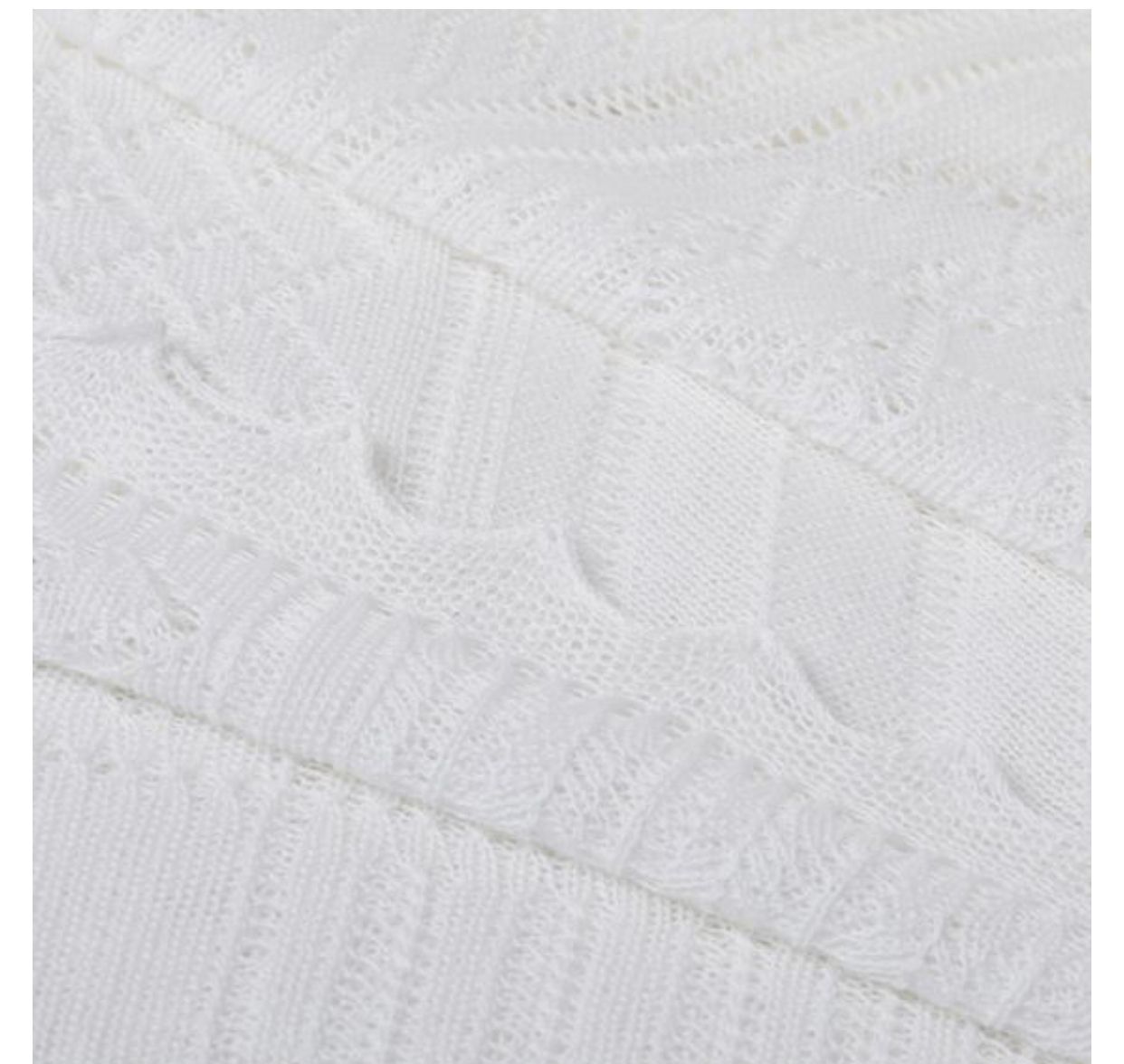 Lightweight Patchwork Baby Shawl