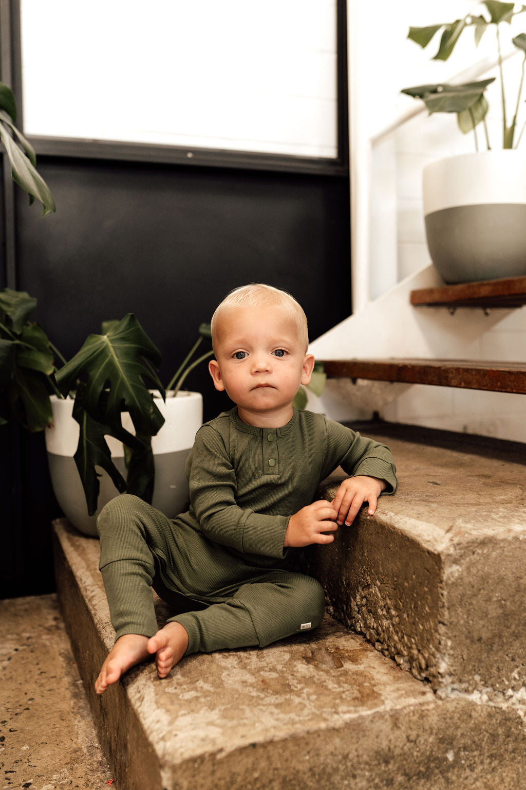 Olive Growsuit