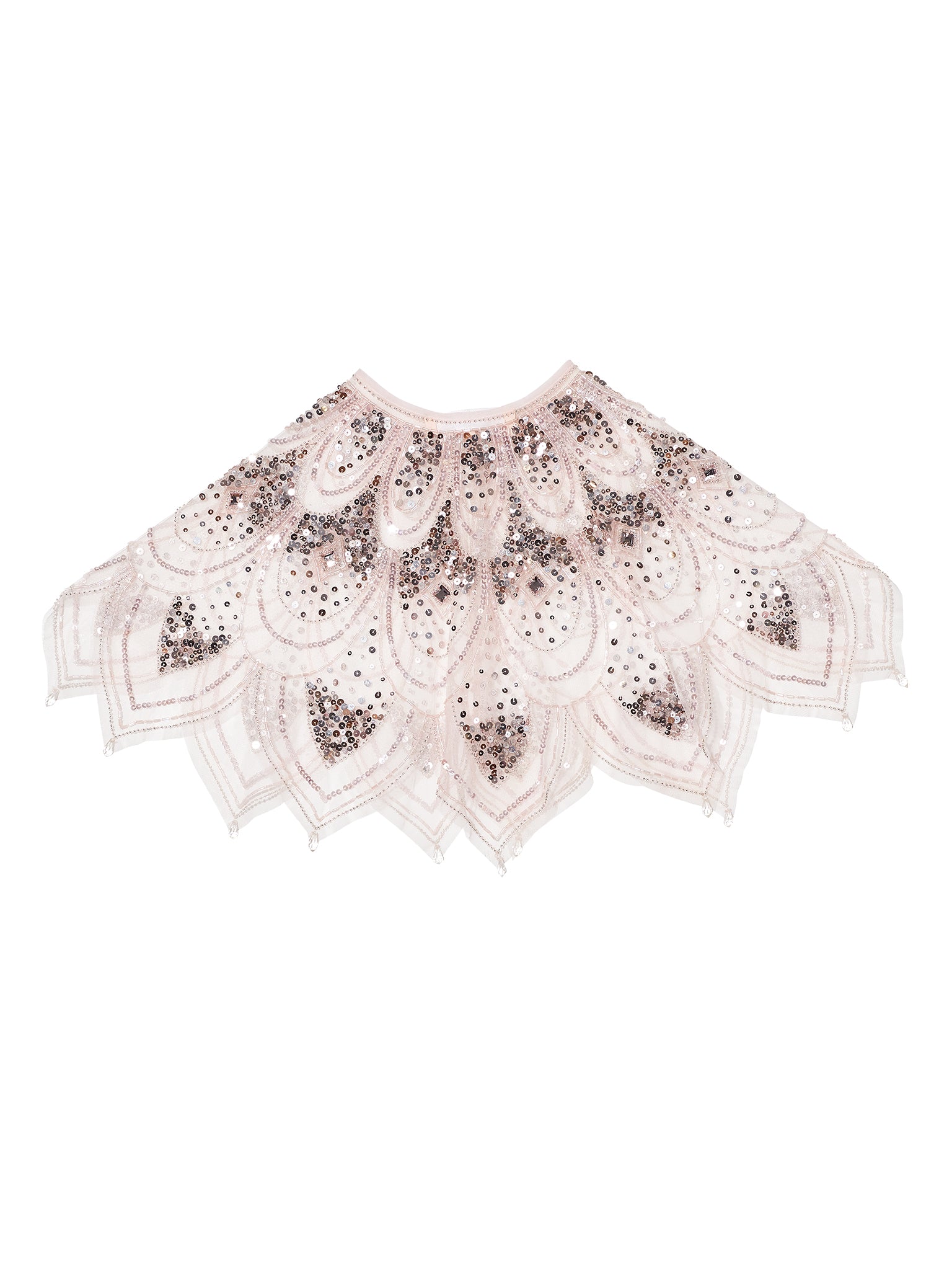 TUTU DU MONDE-Aura Porcelain Pink Glow Cape