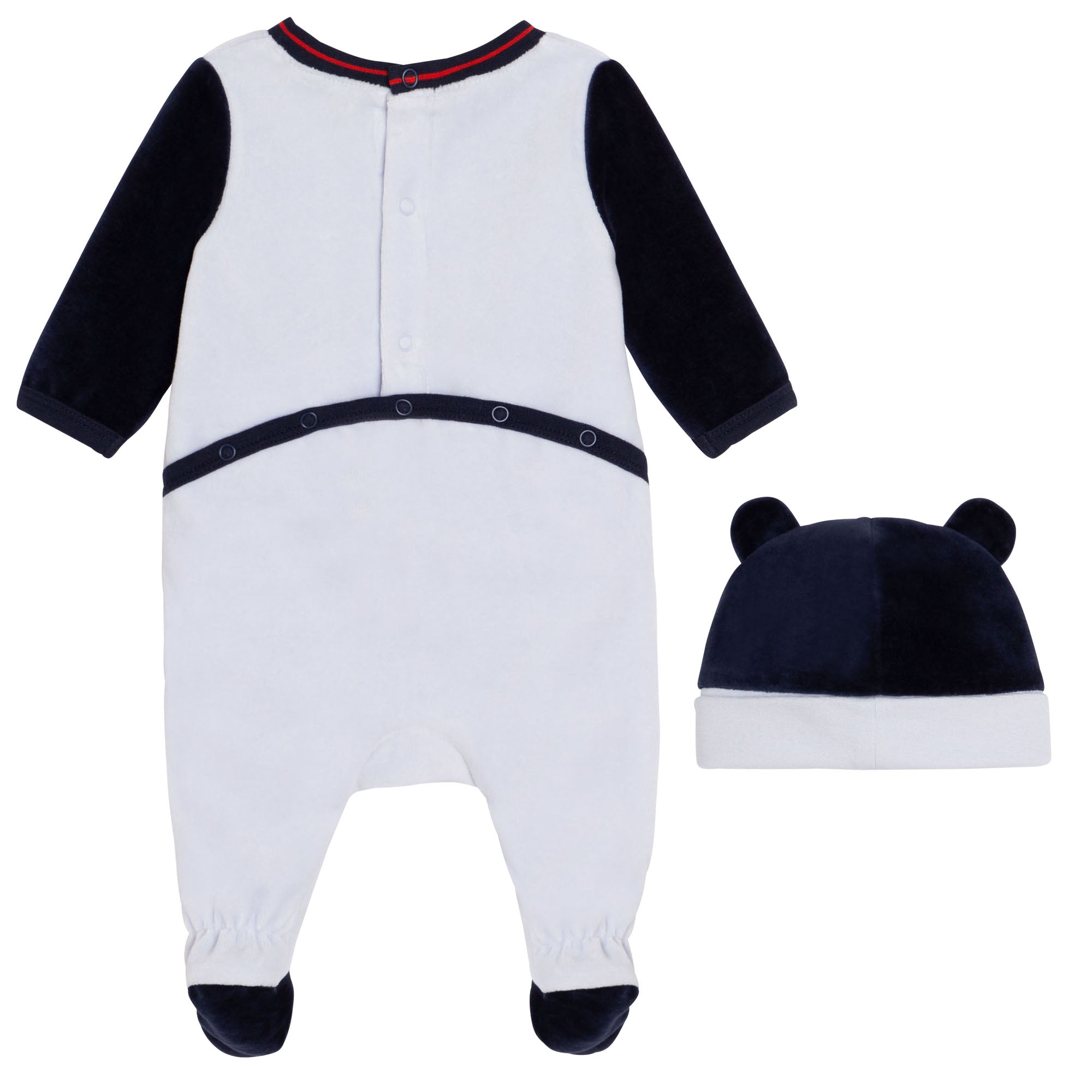 HUGO BOSS Baby Pale Blue Onesie & Hat
