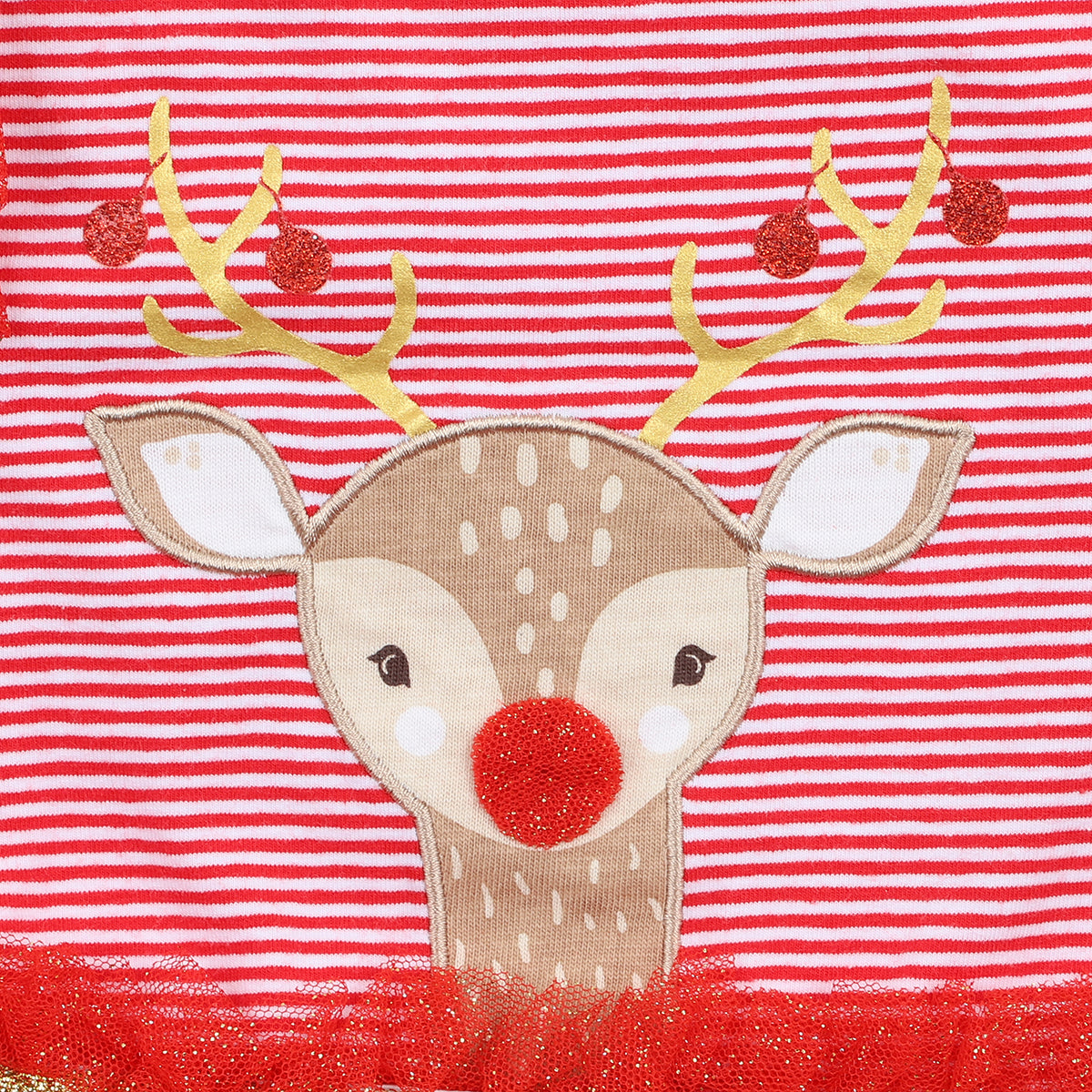 BÉBÉ REINDEER DRESS 3-7YRS