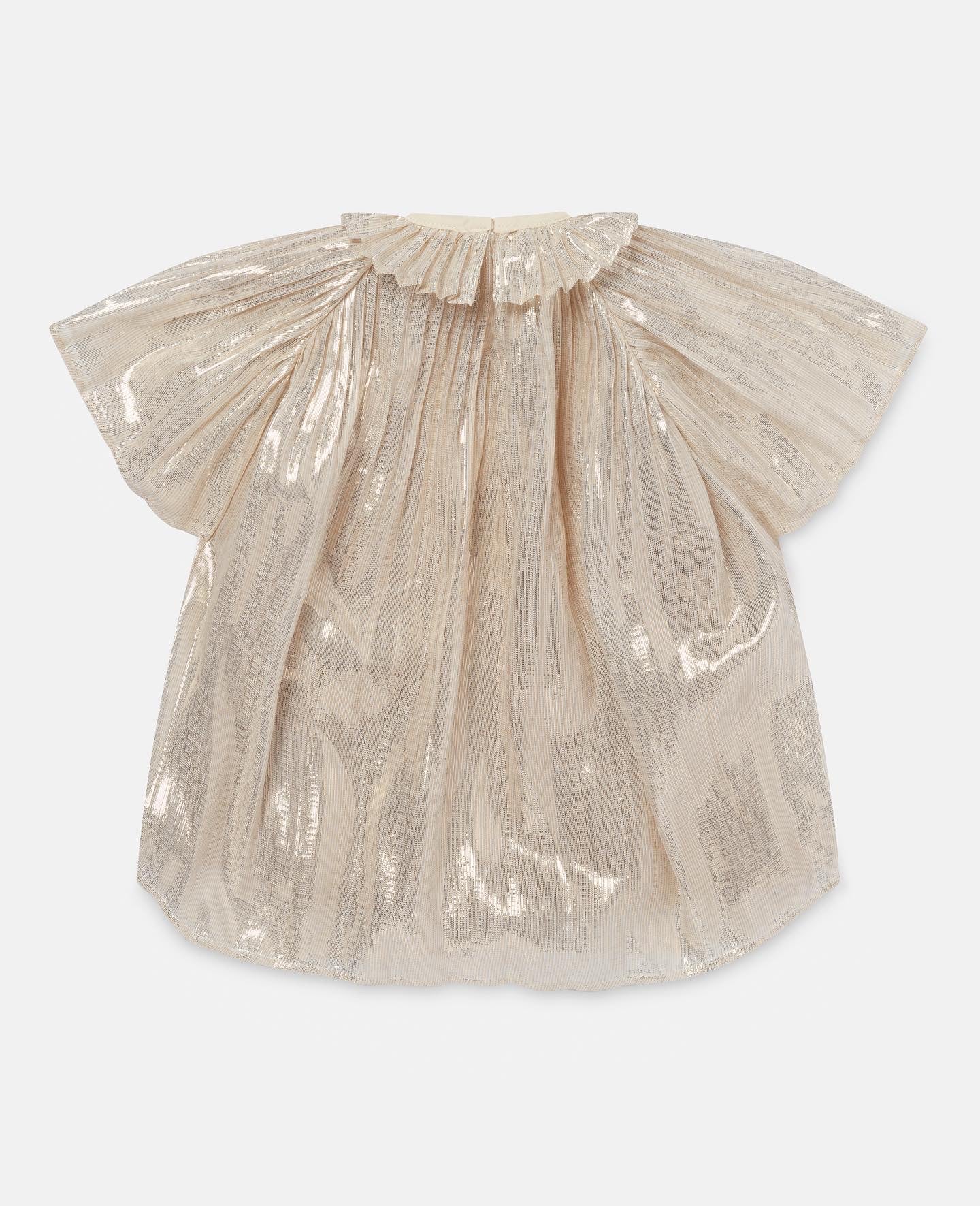STELLA MCCARTNEY GOLD TODDLER DRESS