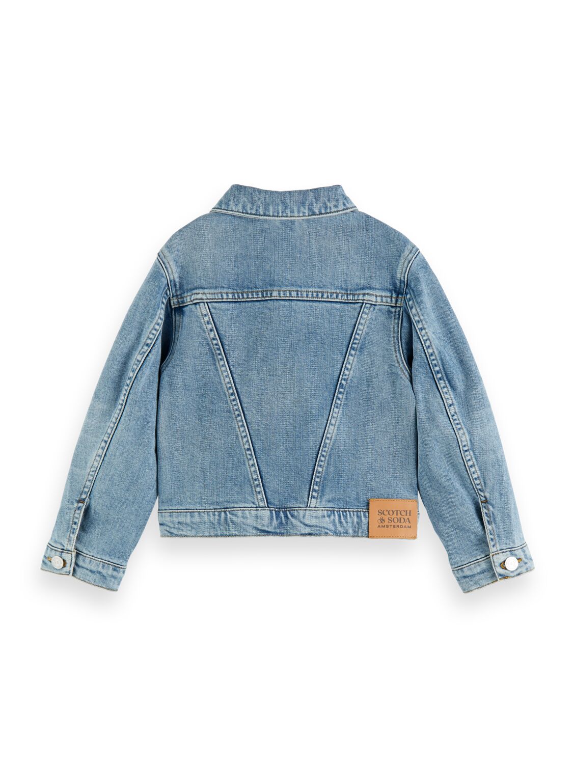 Denim jacket in organic cotton