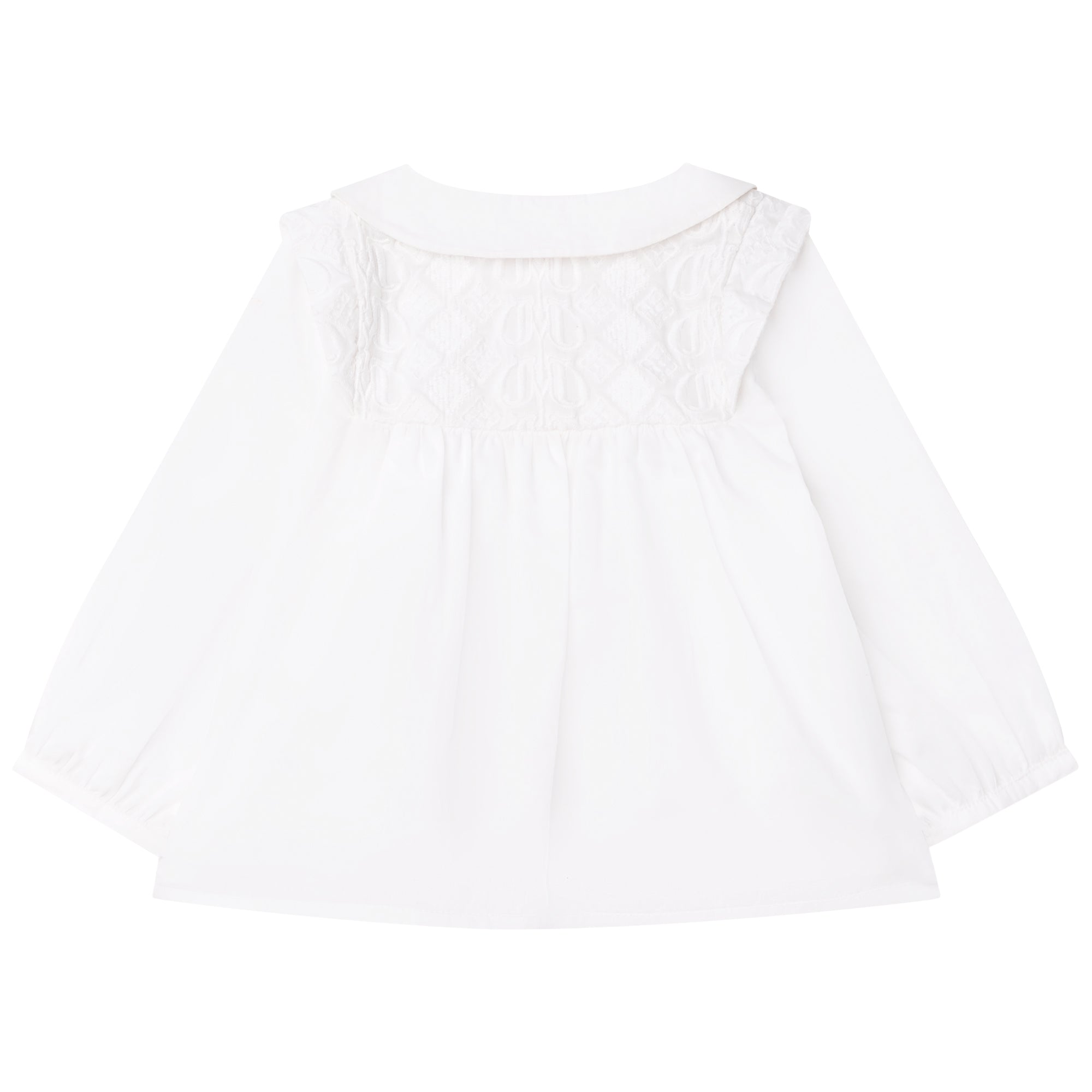 CHLOÉ WHITE TODDLER BLOUSE