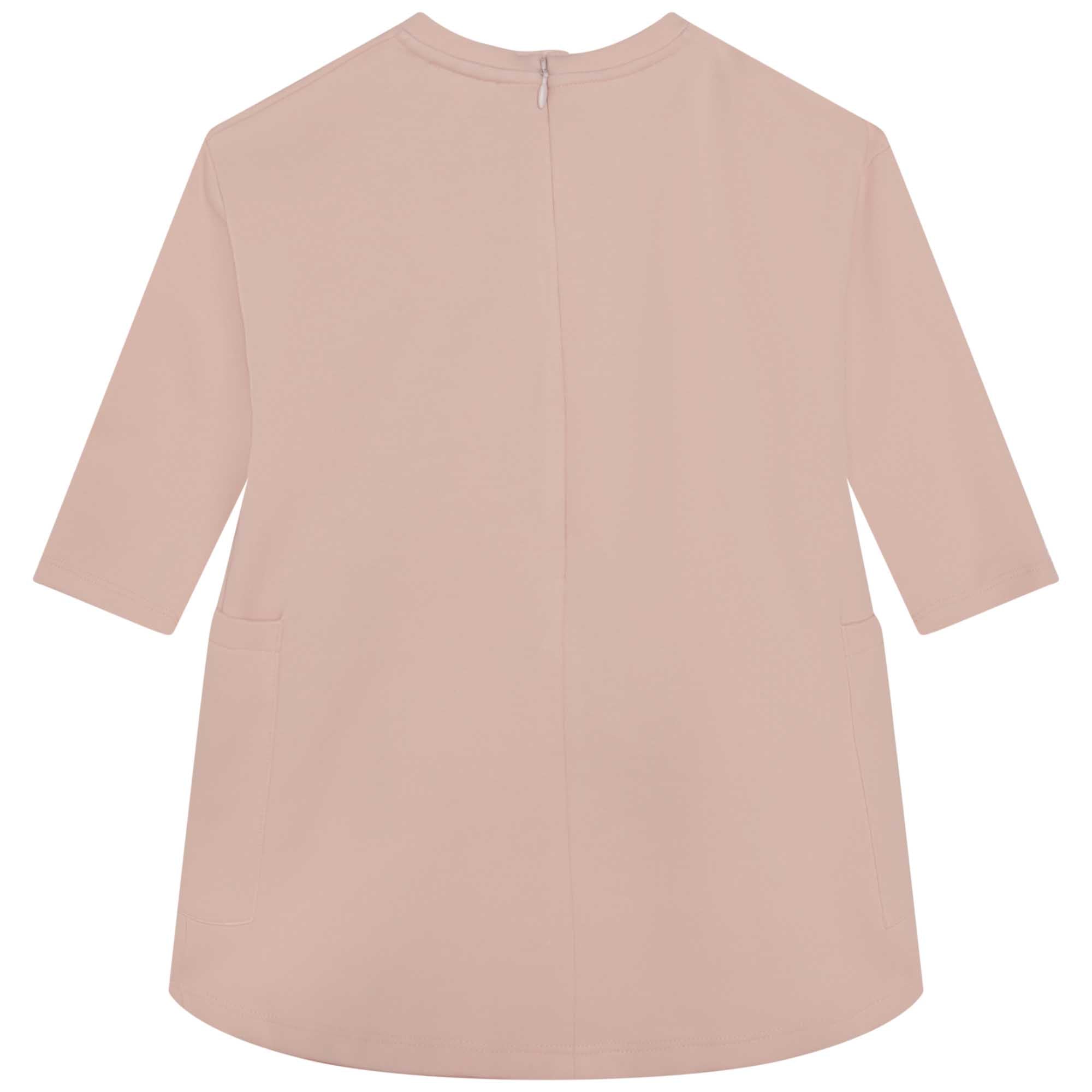 CHLOÉ PINK MILANO TODDLER DRESS