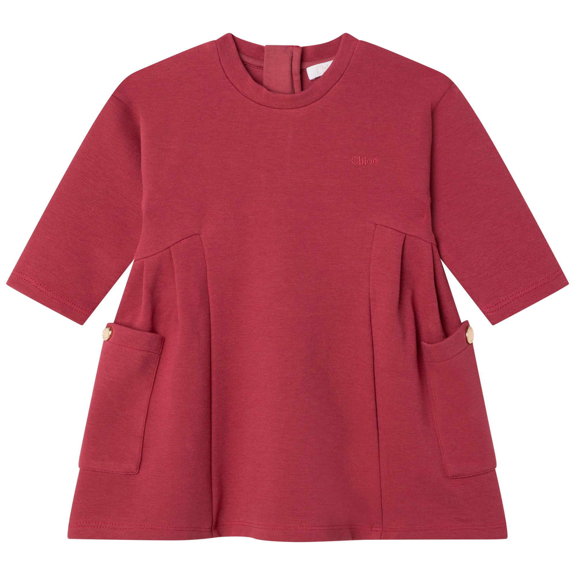 CHLOÉ PINK MILANO TODDLER DRESS